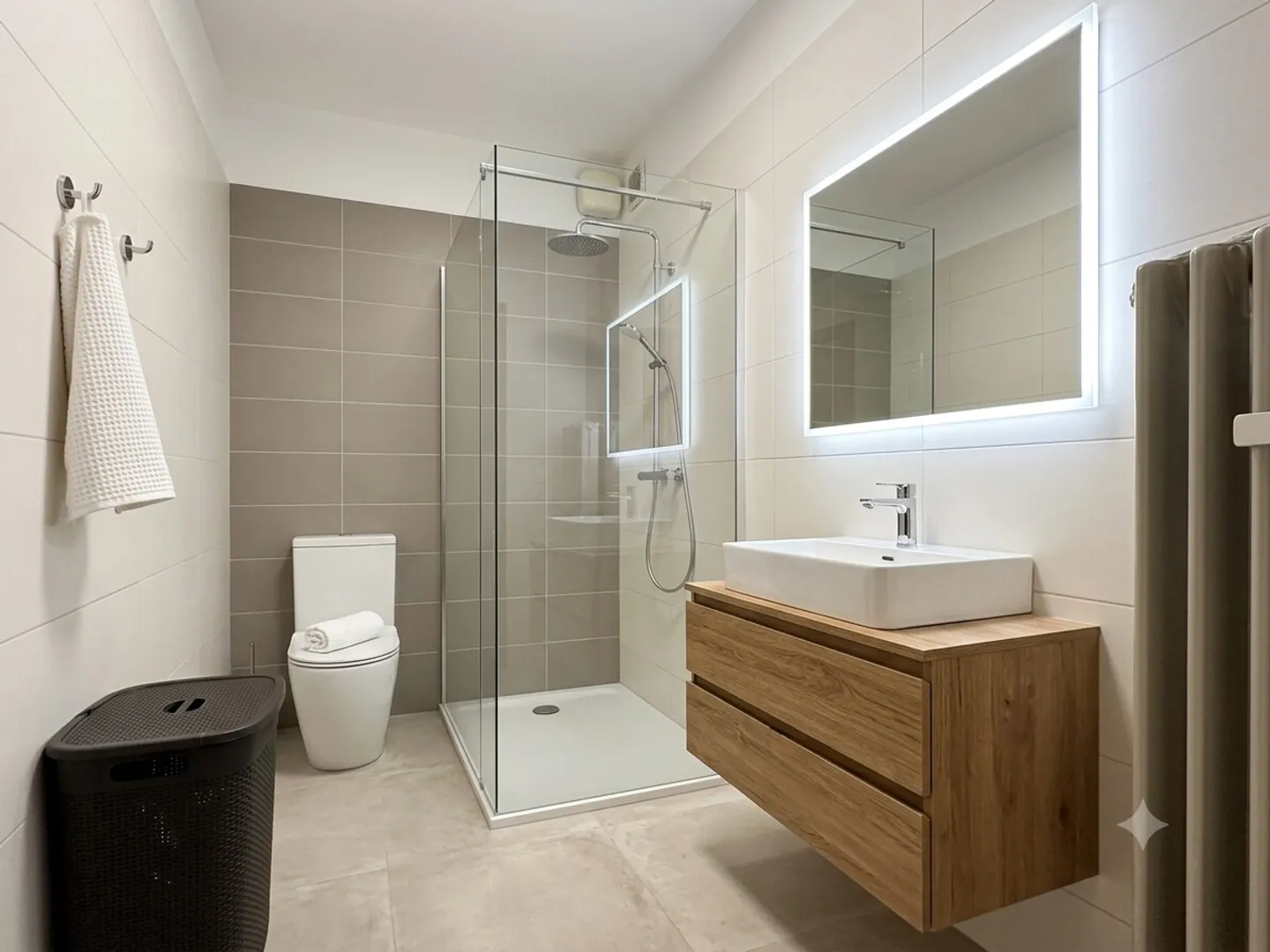 GERÄUMIG UND HELL 3.5 MIT ZWEI TERRASSEN IN MORBIO INFERIORE - Foto 6 von 9