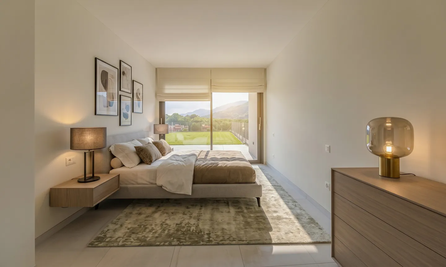 MODERNO E AMPIO 2.5 CON GIARDINO PRIVATO A PONTE CAPRIASCA - Foto 4 von 10