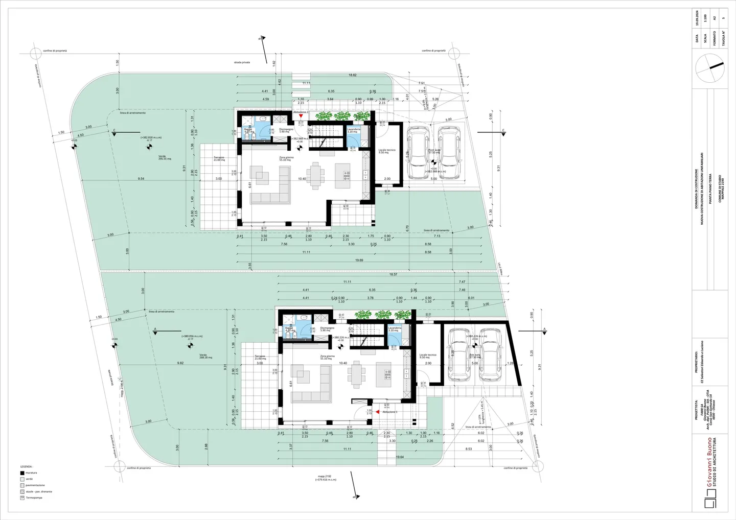 NEUE VILLA ZU BAUEN MIT PROJEKT IN SAN PIETRO DI STABIO - Foto 6 von 9