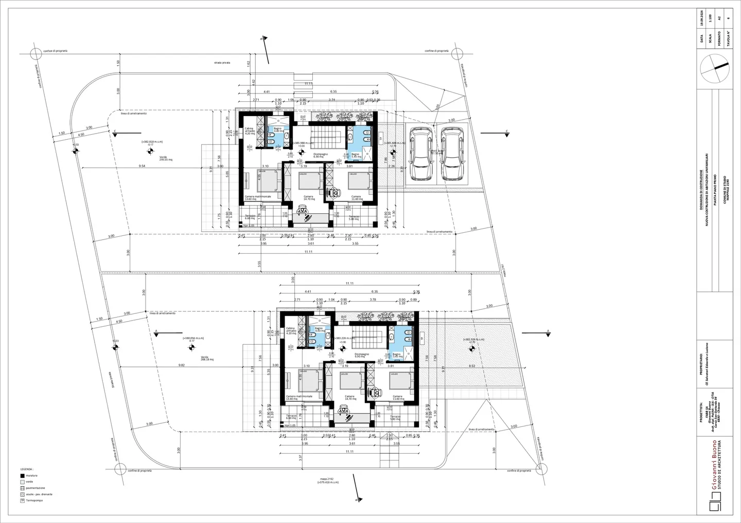 NEUE VILLA ZU BAUEN MIT PROJEKT IN SAN PIETRO DI STABIO - Foto 7 von 9