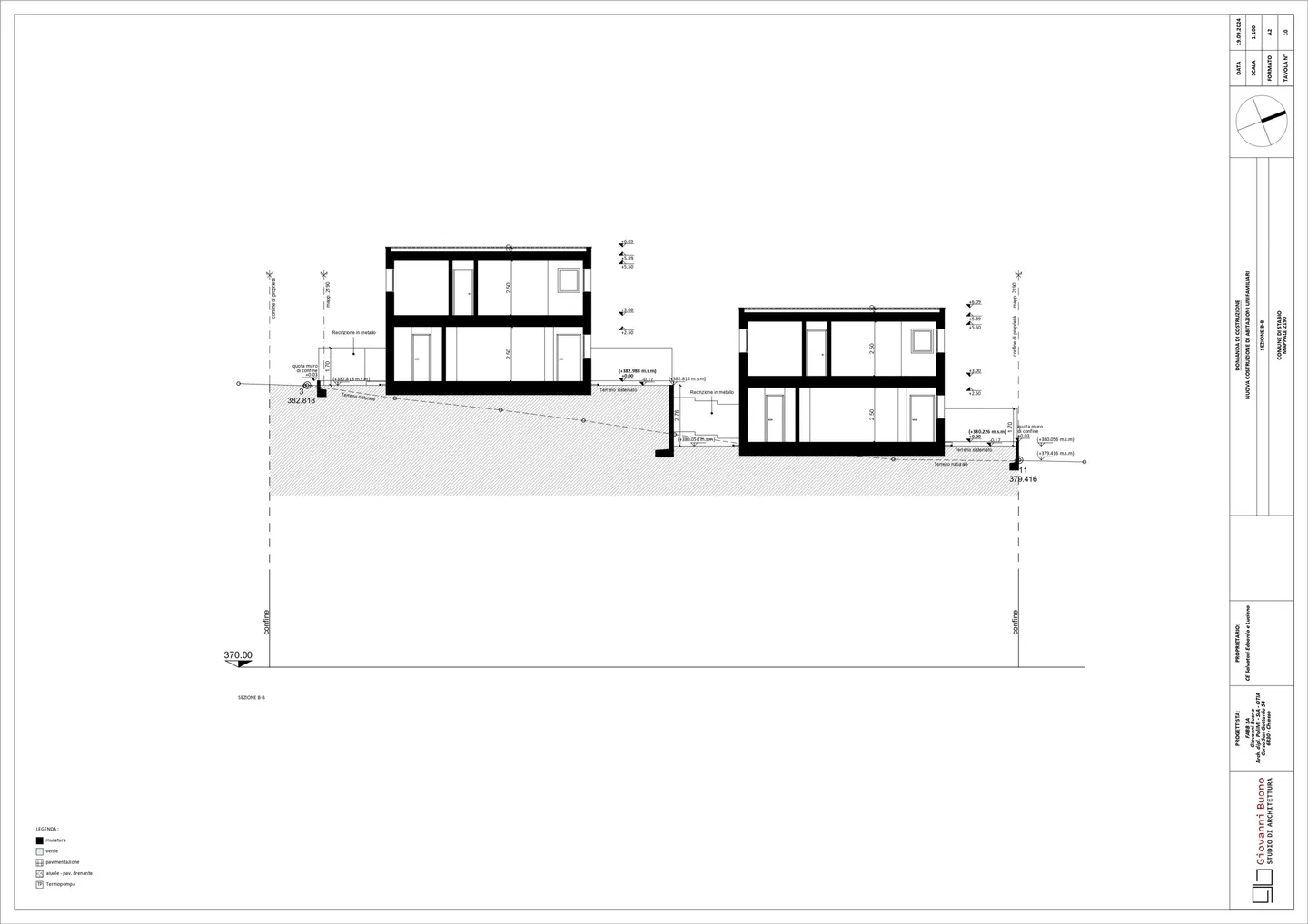NEUE VILLA ZU BAUEN MIT PROJEKT IN SAN PIETRO DI STABIO - Foto 8 von 9