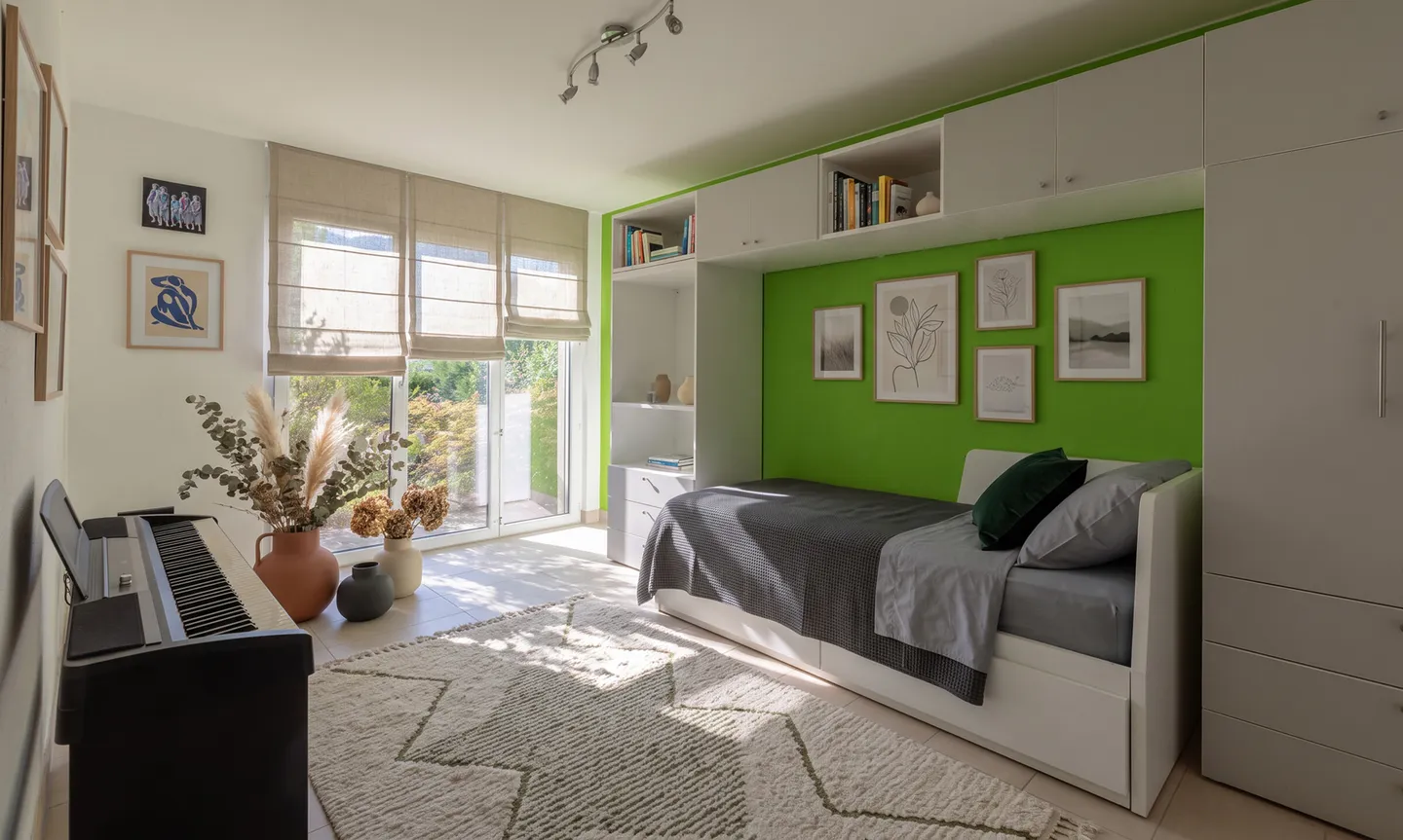 BELLE MAISON MODERNE PANORAMIQUE DE 5,5 PIÈCES À CAPOLAGO - Photo 7 sur 9