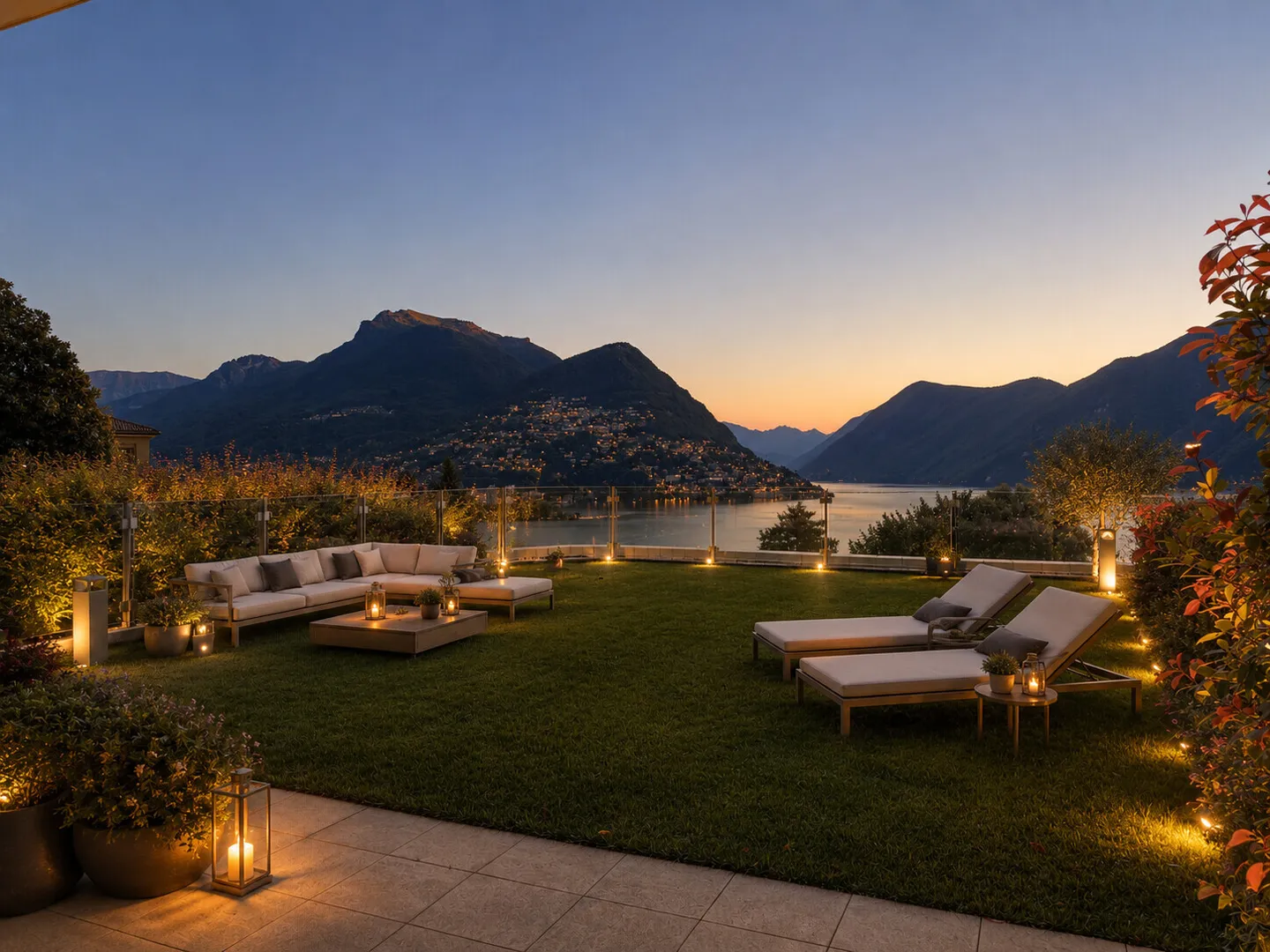 DUPLEX 4.5 LAKE VIEW ON COLLINA D'ORO JUST STEPS FROM TASIS - Photo 2 of 9