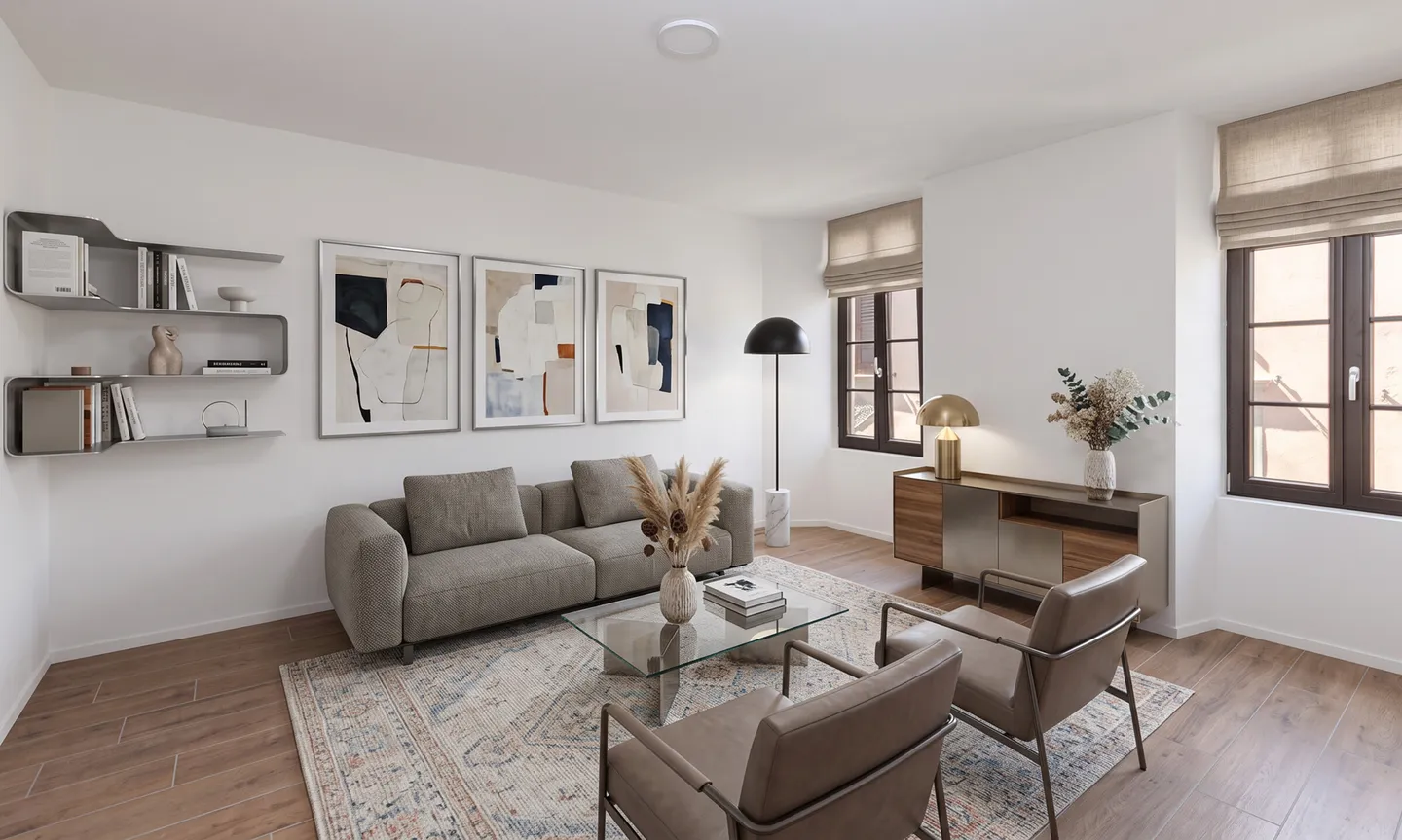 RESIDENZA SECONDARIA - TRILOCALE RISTRUTTURATO A BISSONE - Foto 2 di 8