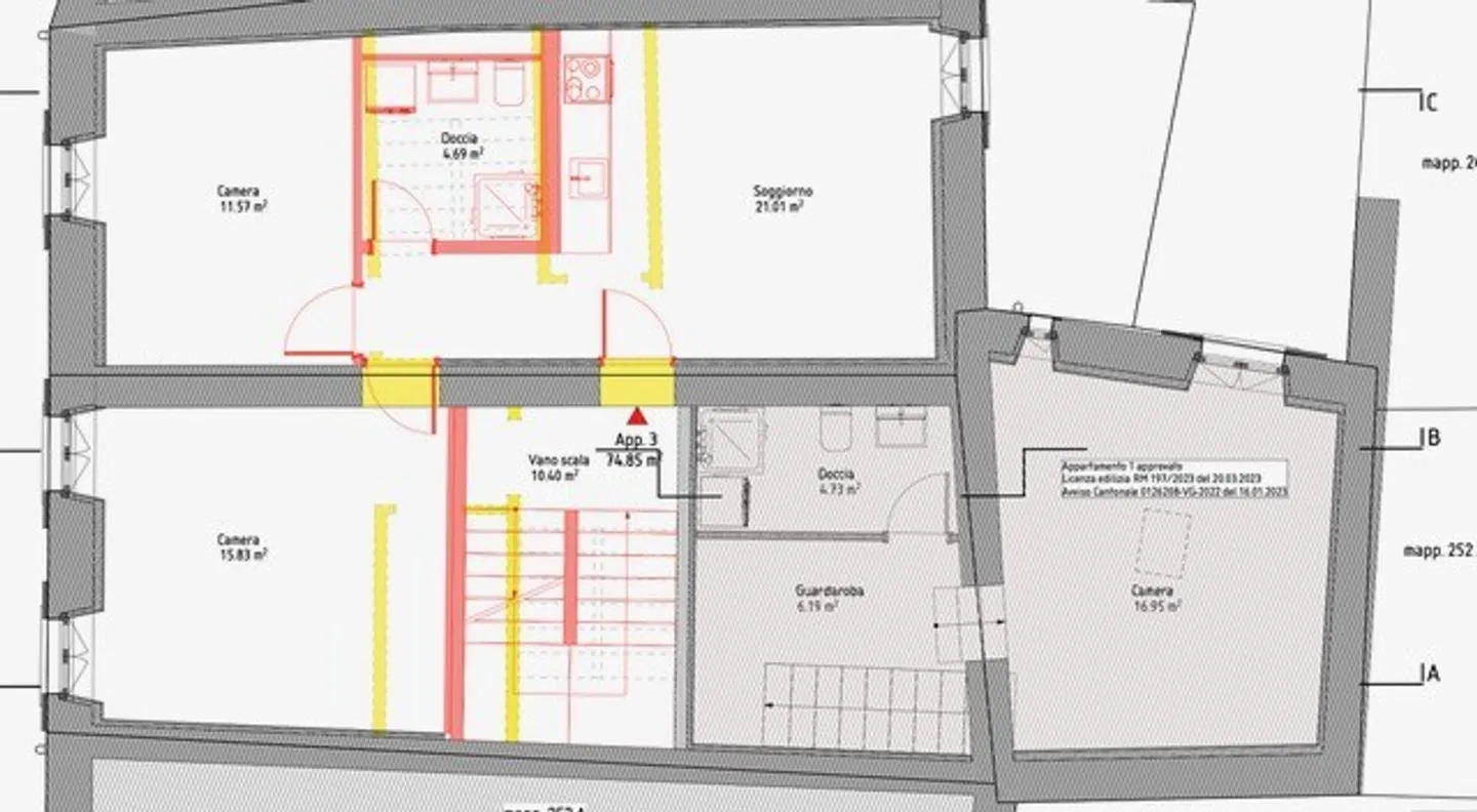 RESIDENZA SECONDARIA - TRILOCALE RISTRUTTURATO A BISSONE - Foto 8 di 8