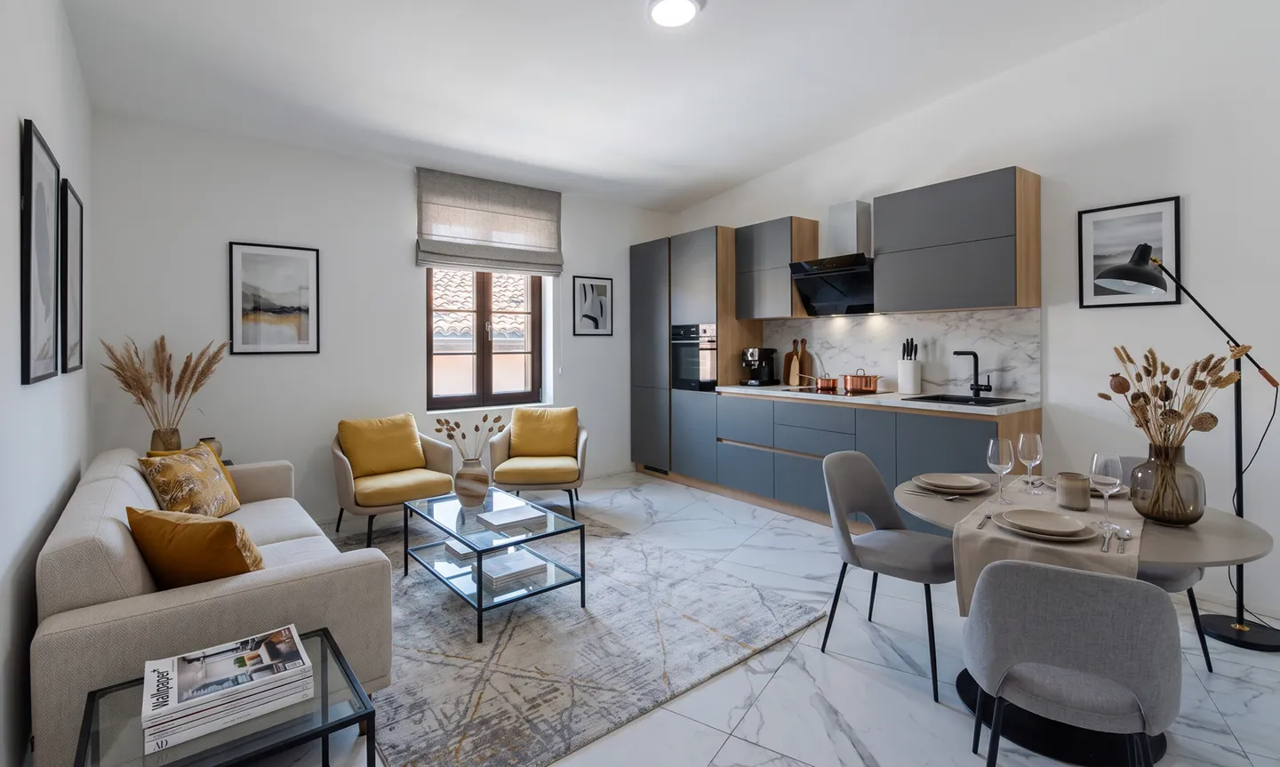 NUOVO E STUPENDO TRILOCALE CON SOFFITTA A BISSONE - Foto 1 di 7