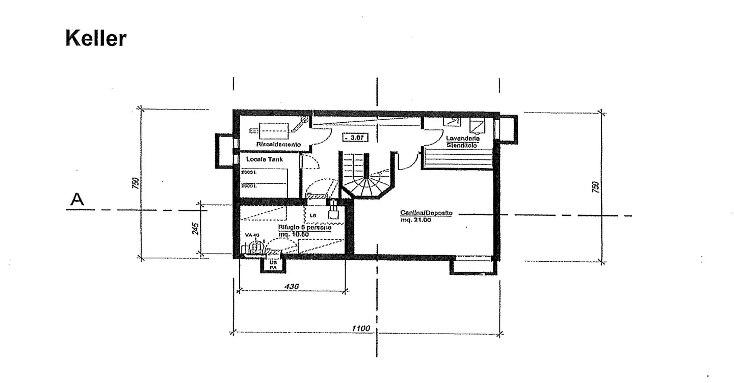 PRACHTVOLLE VILLA MIT 7,5 ZIMMERN UND PRIVATGARTEN IN MONTEGGIO - Foto 12 von 12