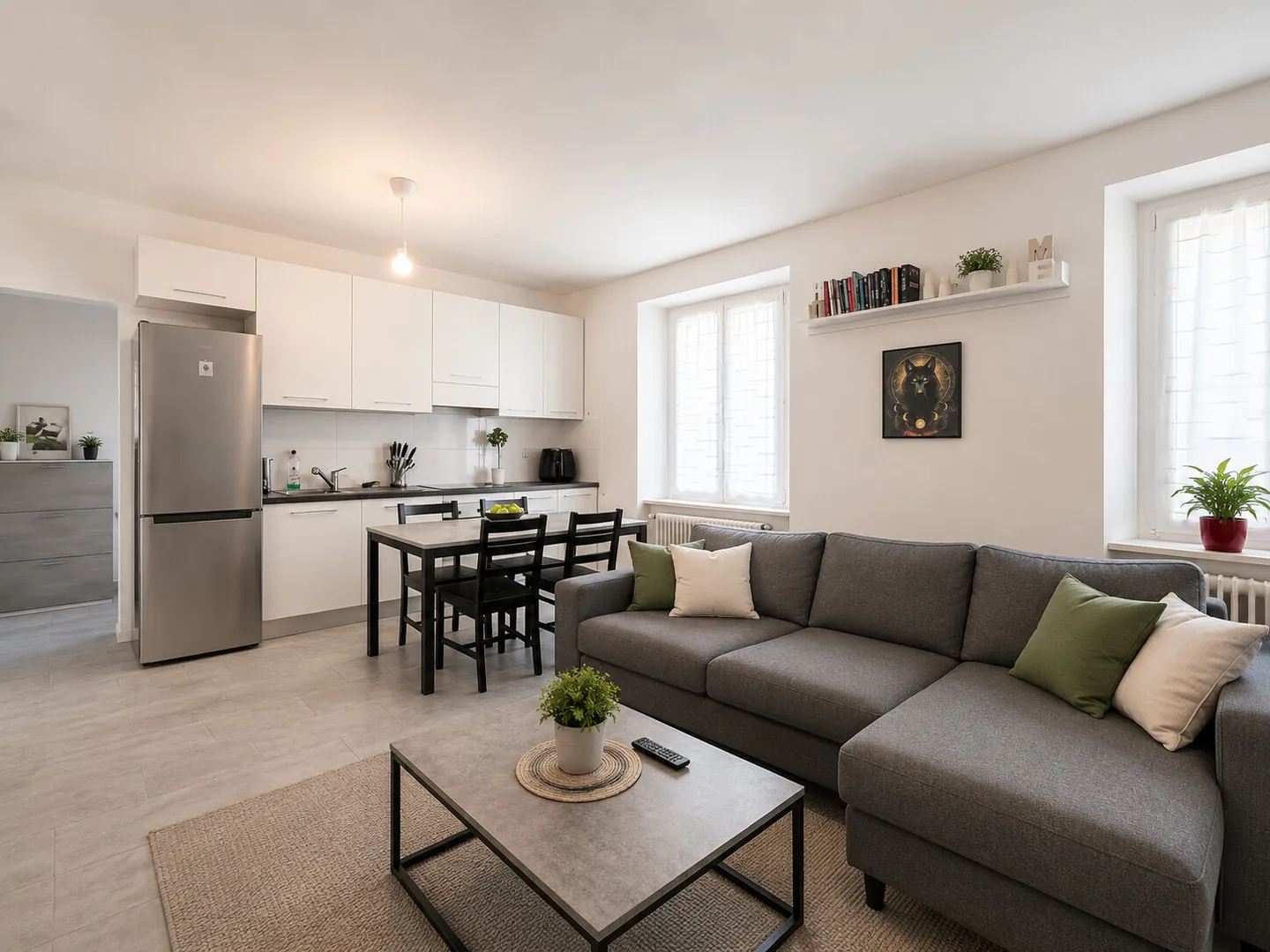 OPPORTUNITÉ - APPARTEMENT DE 2.5 PIÈCES RÉNOVÉ À MORBIO INFERIORE - Photo 1 sur 9