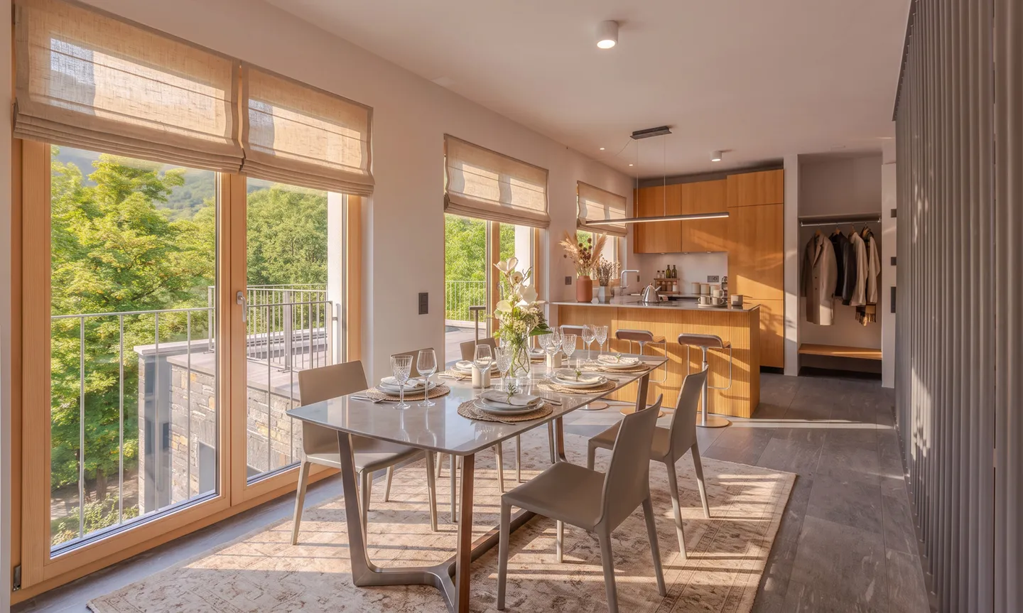 NOUVELLE MAISON DE 3.5 PIÈCES AVEC JARDIN ET DÉPENDANCE À BRENO - Photo 1 sur 9