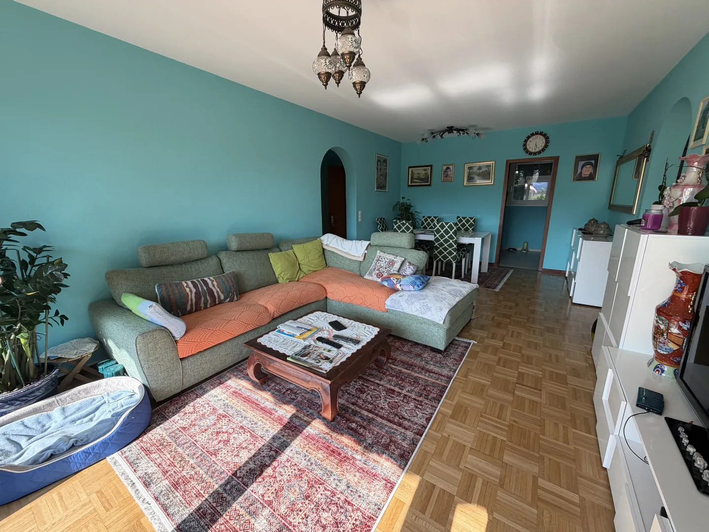 Charmante 3.5 Zimmer mit Terrasse und Garten in Pregassona - Foto 3 von 9
