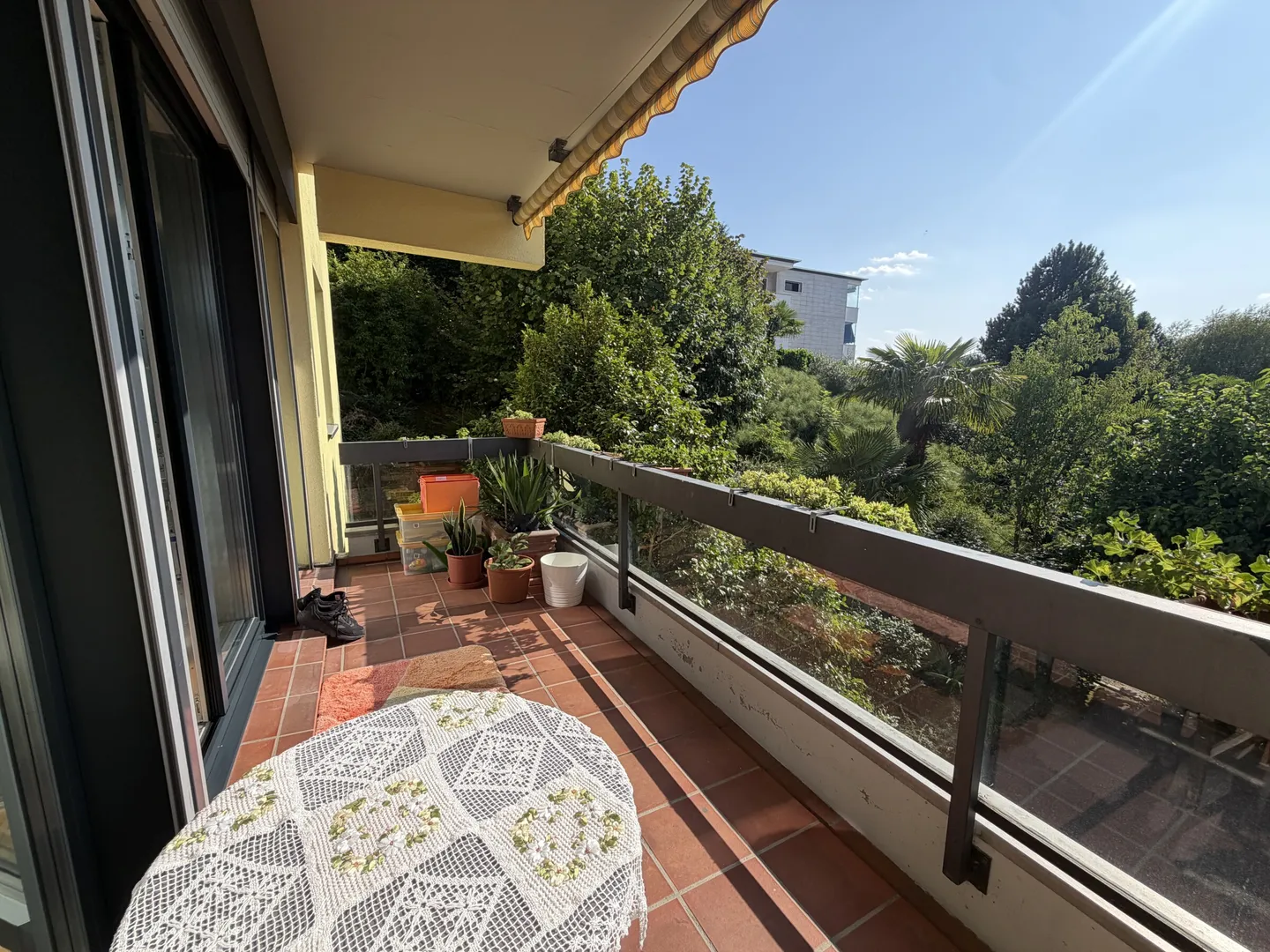 Charmante 3.5 Zimmer mit Terrasse und Garten in Pregassona - Foto 2 von 9