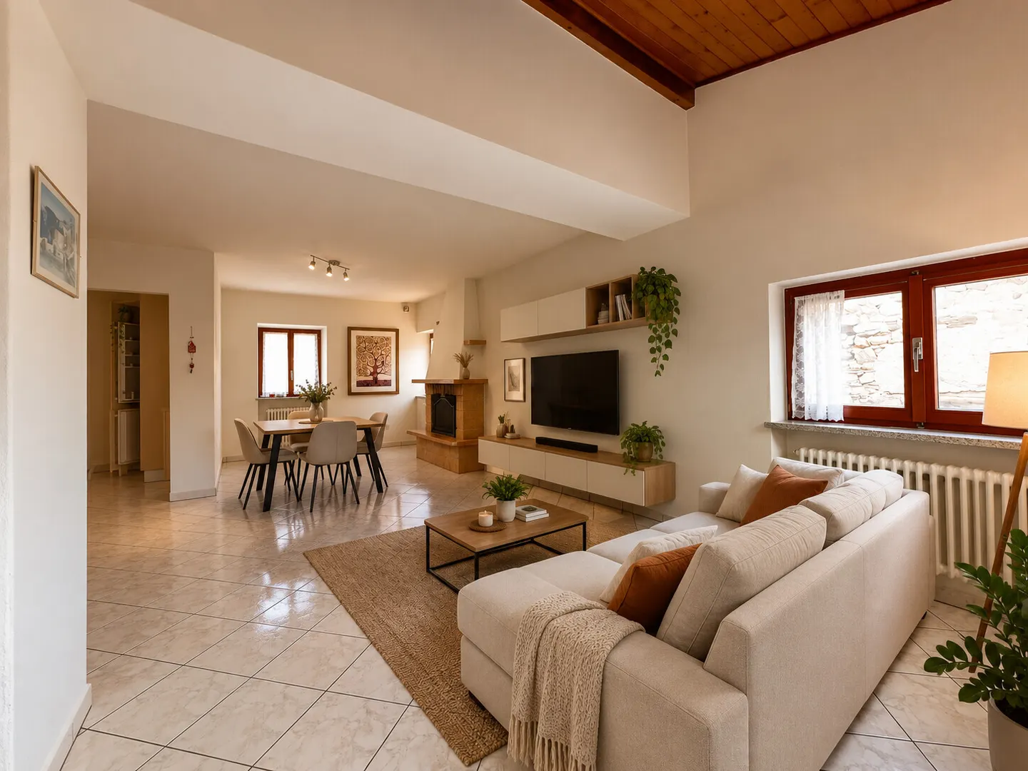 5.5-ZIMMER-HAUS VOLLSTÄNDIG RENOVIERT IN MANNO - Foto 1 von 9