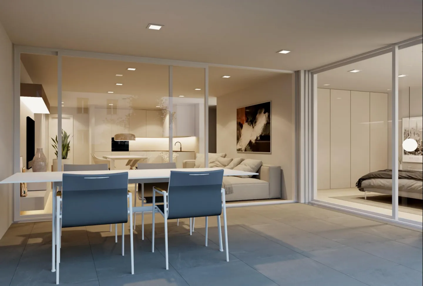 3,5 PIÈCES EN CONSTRUCTION AVEC TERRASSE DE 19 M² À RIVERA - Photo 1 sur 4