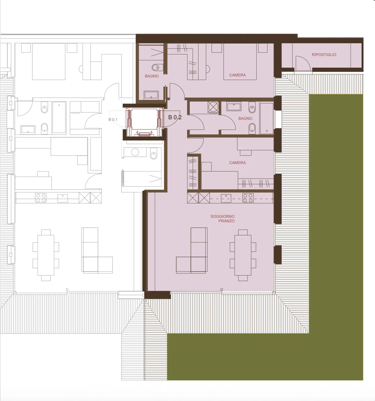 MODERNE 3.5 PIÈCES AVEC JARDIN VUE SUR LE LAC À ROVIO - Photo 11 sur 11