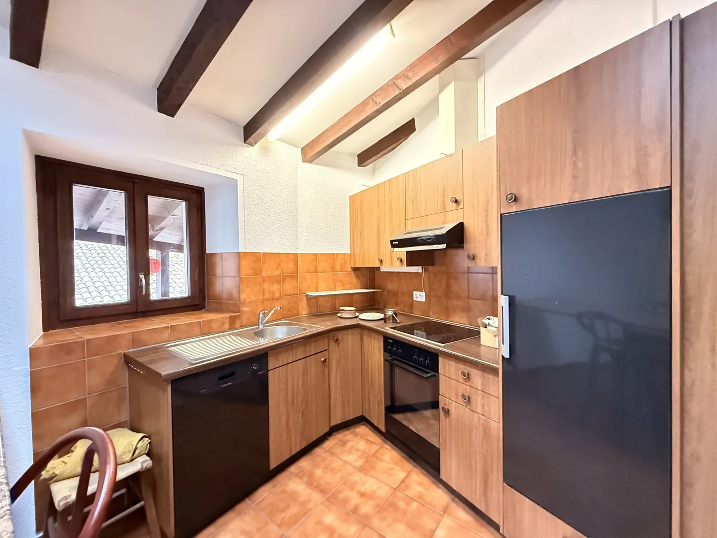 FOR RENT PENTHOUSE 3.5 ROOMS WITH GARDEN IN NUCLEO IN CARABBIA - Photo 5 of 9