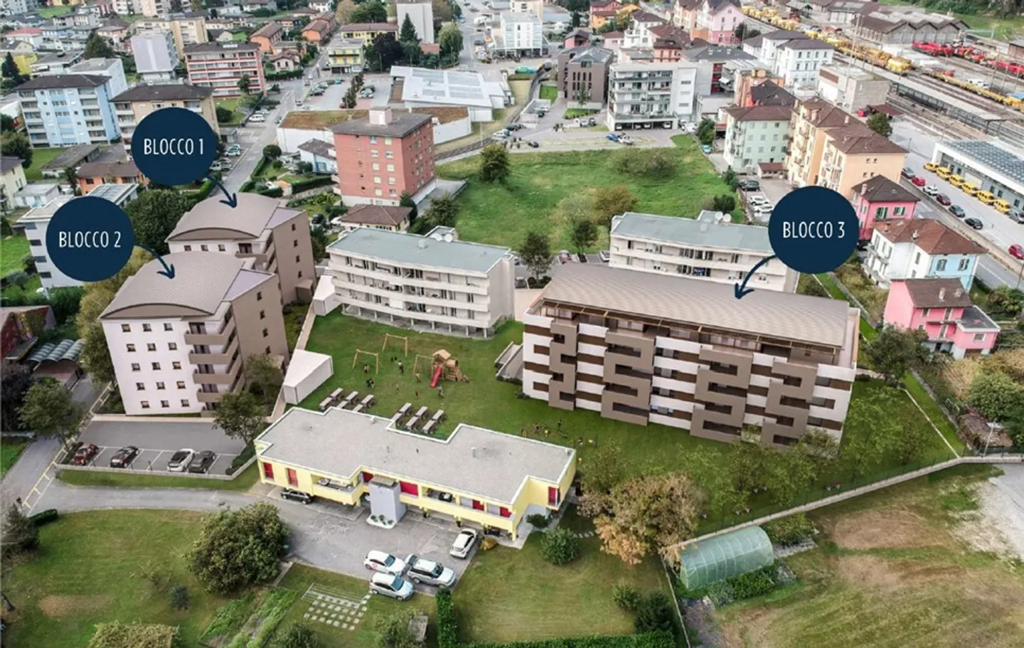 2,5-ZIMMER-WOHNUNG IM BAU IN BIASCA - Foto 1 von 5