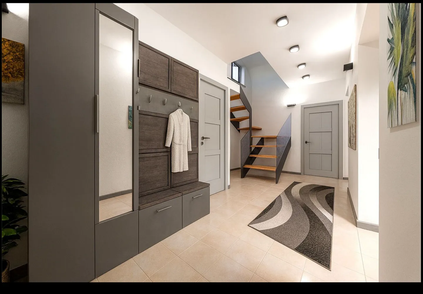 VILLETTE 4.5 ROOMS UNDER CONSTRUCTION IN THE BRIGHT CLARO - Photo 5 of 9