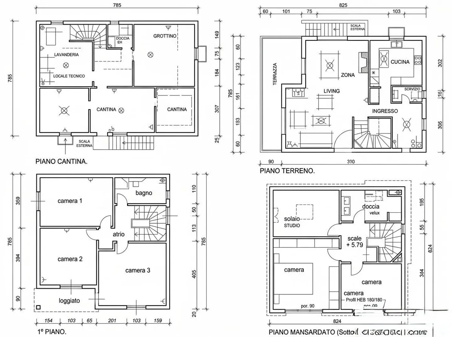 GROßES EINFAMILIENHAUS MIT 7,5 ZIMMERN UND GARTEN IN AGNO - Foto 10 von 10