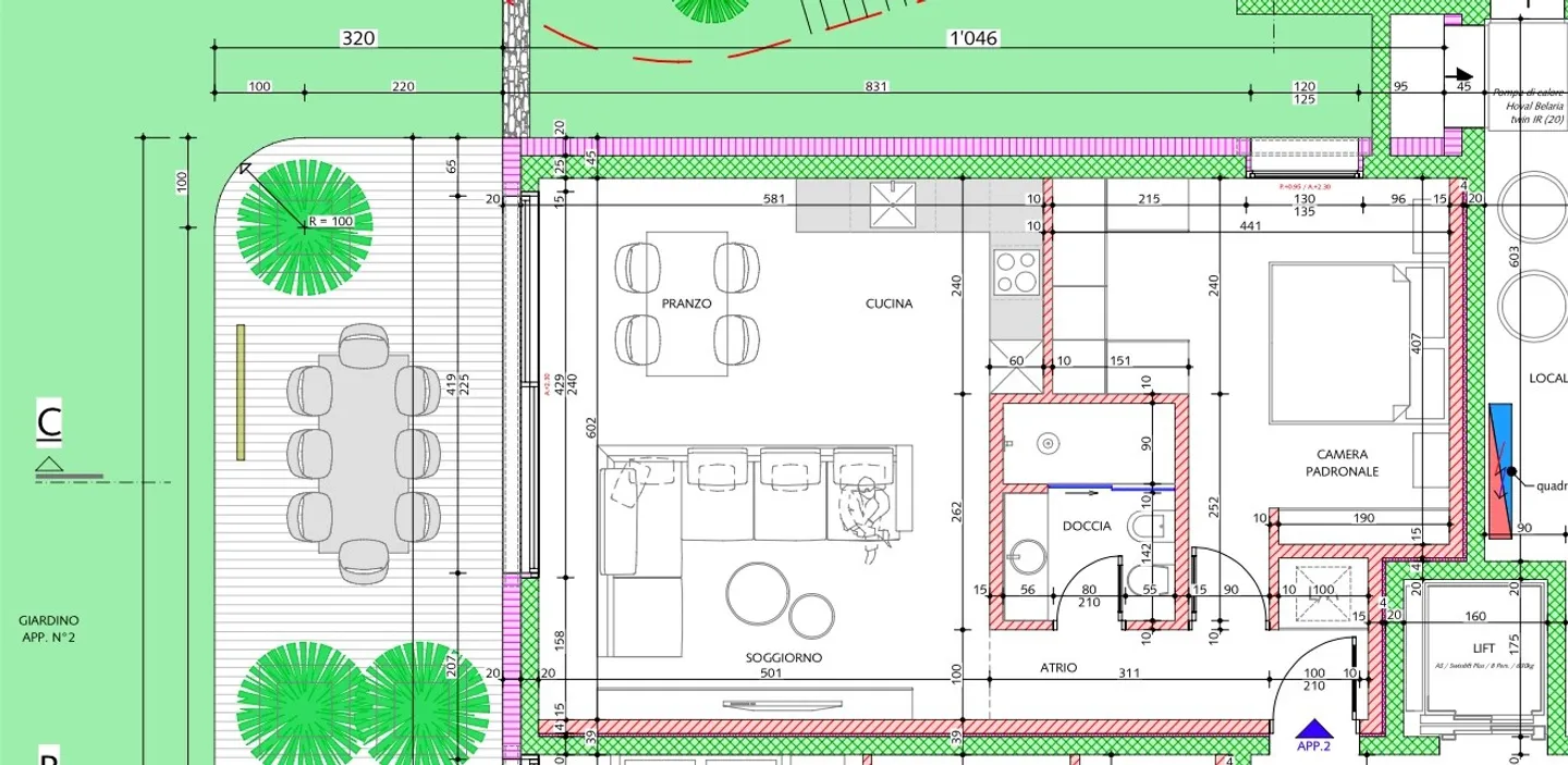 BEAU 2.5 PIÈCES EN CONSTRUCTION AVEC JARDIN À CAPOLAGO - Photo 10 sur 10
