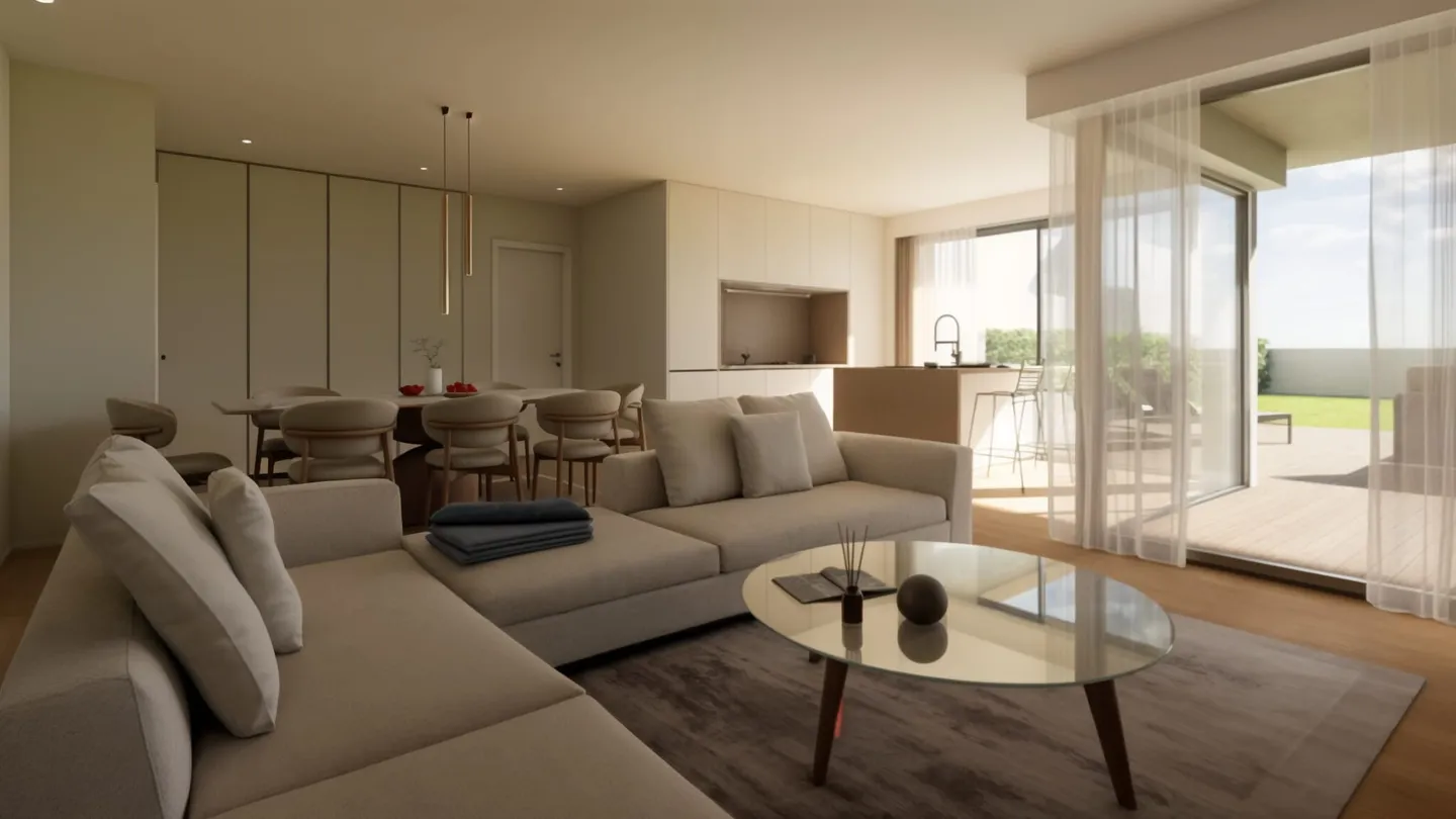 NOUVEAU 4.5 EN CONSTRUCTION AVEC 280 MQ DE JARDIN À RIVERA - Photo 3 sur 6