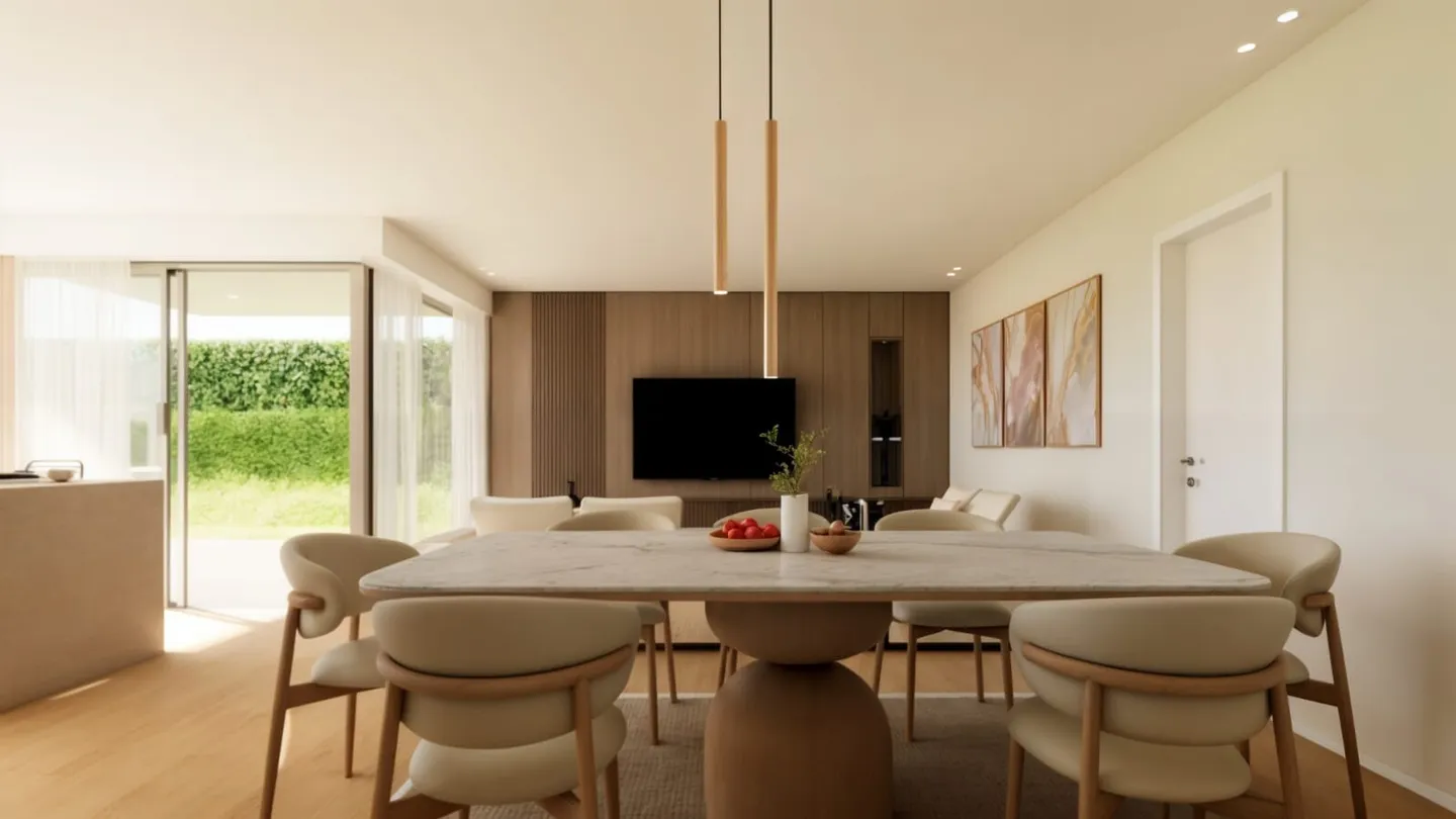 NOUVEAU 4.5 EN CONSTRUCTION AVEC 280 MQ DE JARDIN À RIVERA - Photo 4 sur 6