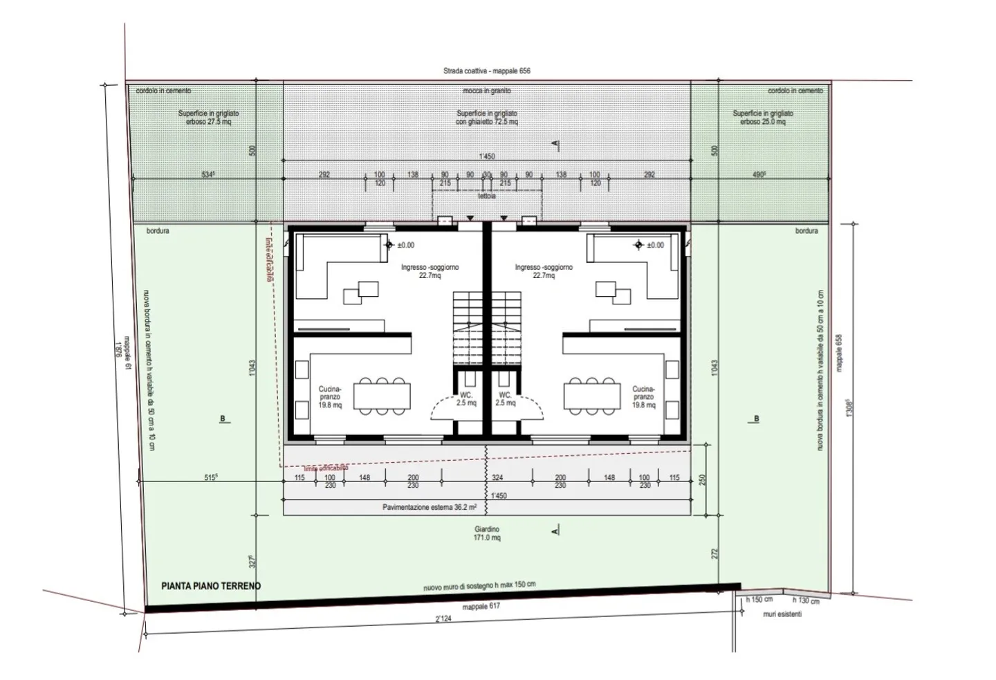 ELEGANTE EINFAMILIENHAUS-DOPPELT MIT GARTEN IN VACALLO - Foto 9 von 11