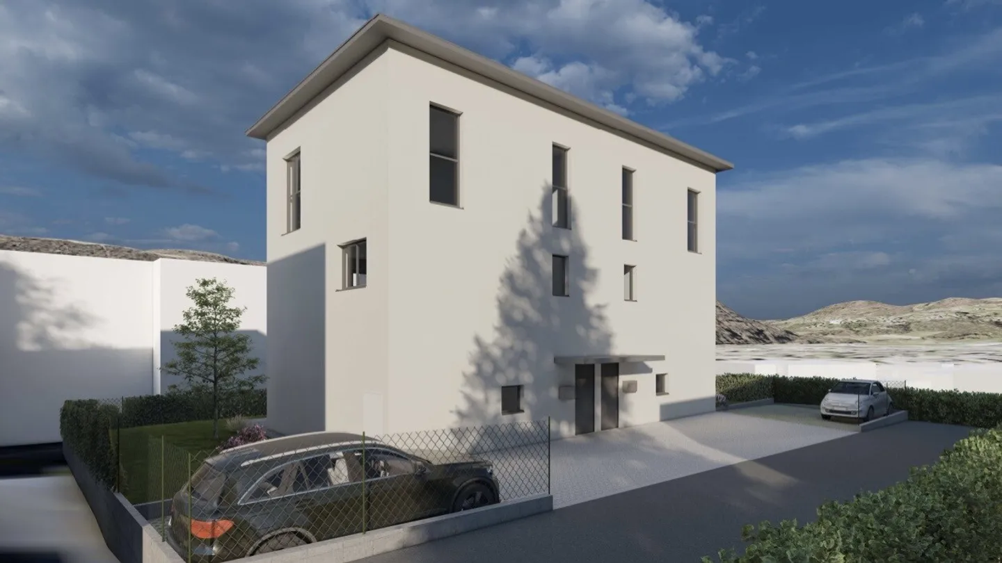 ELEGANTE EINFAMILIENHAUS-DOPPELT MIT GARTEN IN VACALLO - Foto 7 von 11