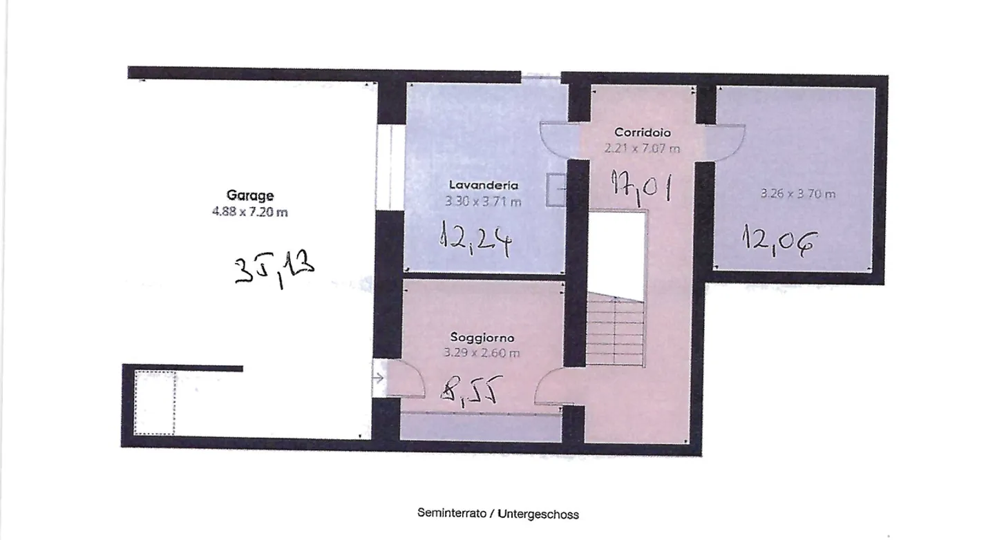 BEAUTIFUL TOWNHOUSE 4.5 ROOMS WITH GARDEN IN MAGLIASO - Photo 10 of 12