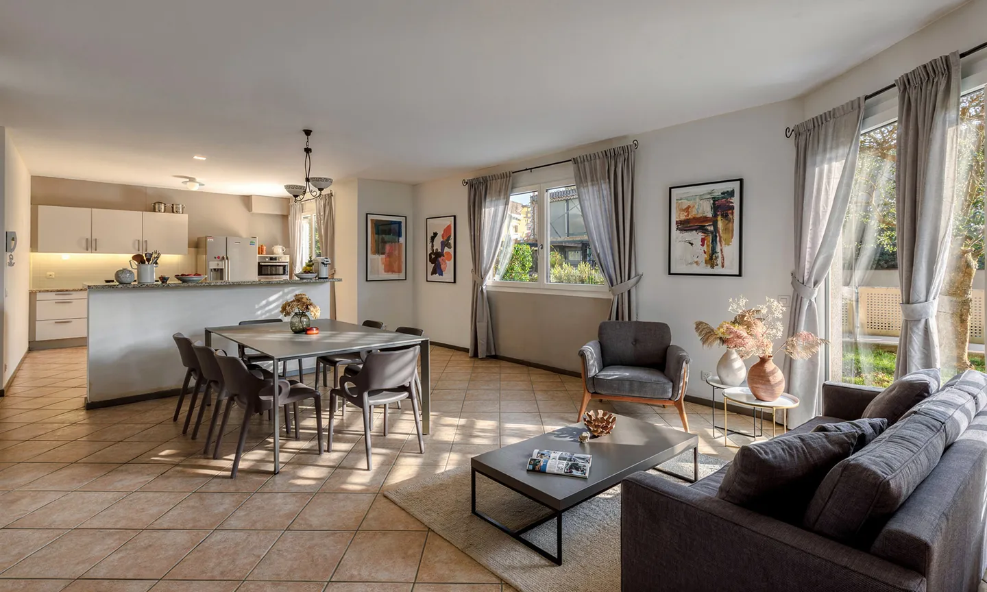 HELLER 3.5-ZIMMER-WOHNUNG MIT GARTEN IN VIGANELLO - Foto 5 von 10