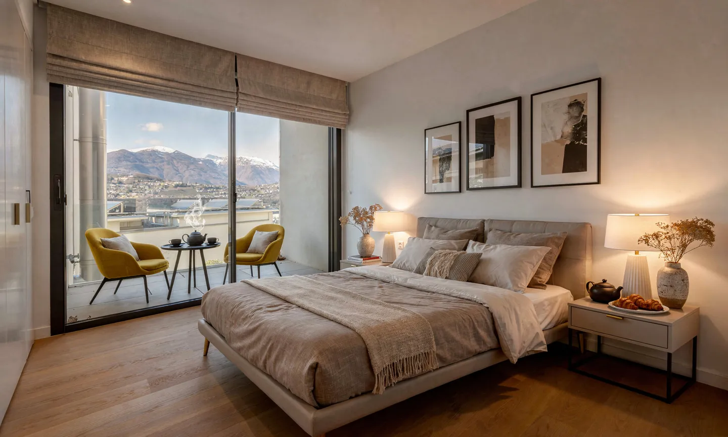 MODERN VILLA WITH POOL AND PANORAMIC TERRACE IN VIGANELLO - Photo 6 of 10