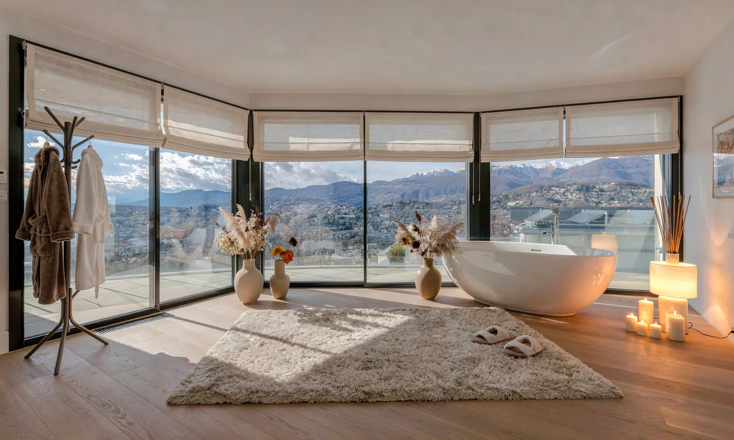 MODERN VILLA WITH POOL AND PANORAMIC TERRACE IN VIGANELLO - Photo 4 of 10