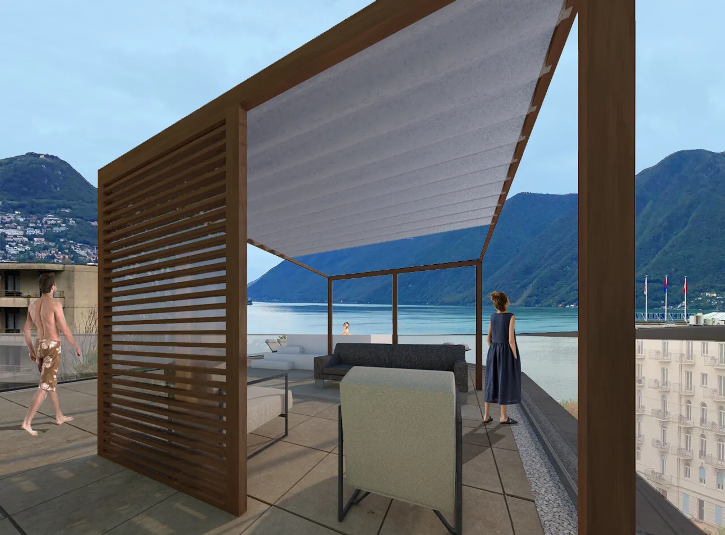 Exclusive 3.5 Room Apartment with Garden in the Center of Lugano - Photo 5 of 8