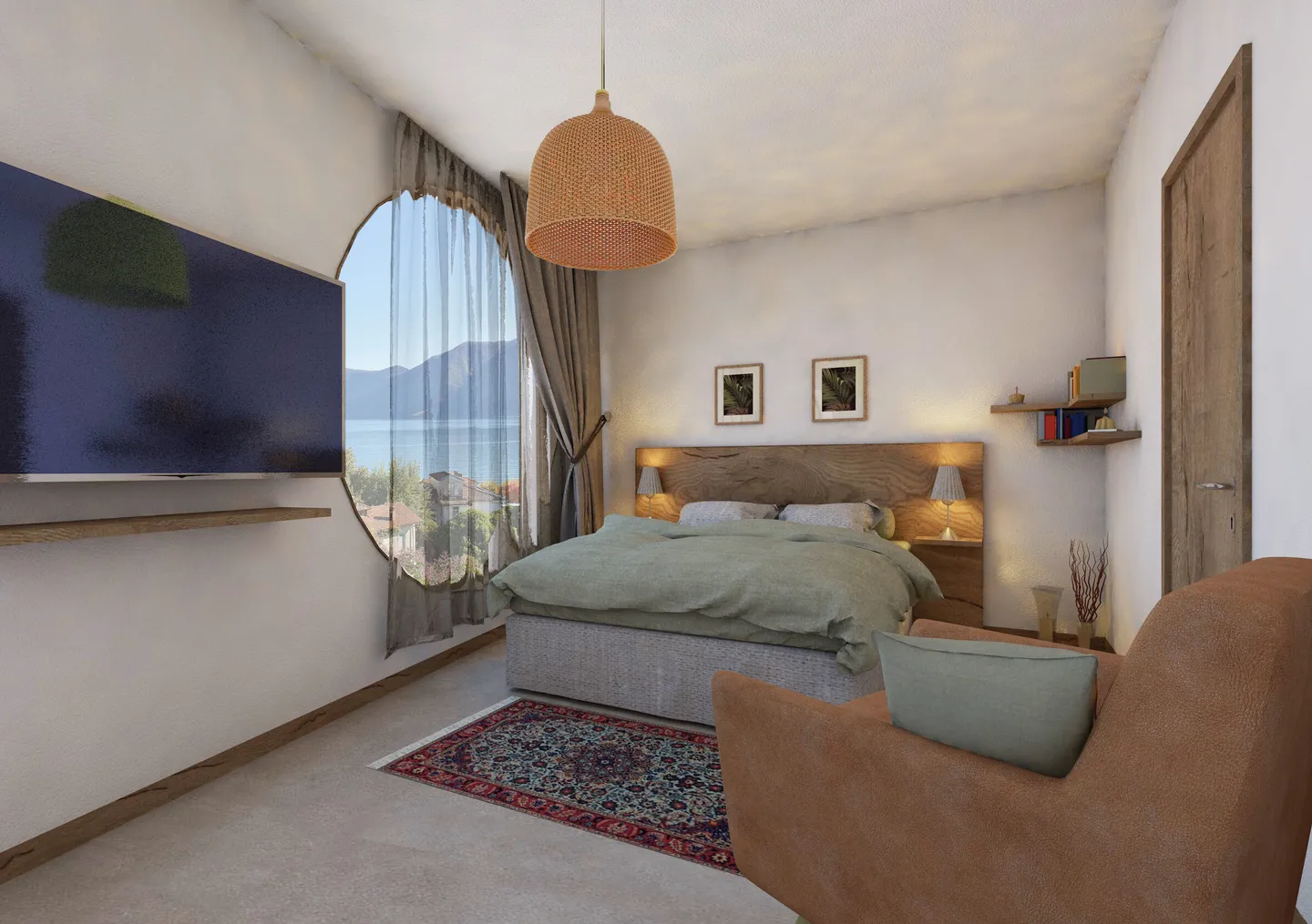 Exclusive 3.5 Room Apartment with Garden in the Center of Lugano - Photo 4 of 8