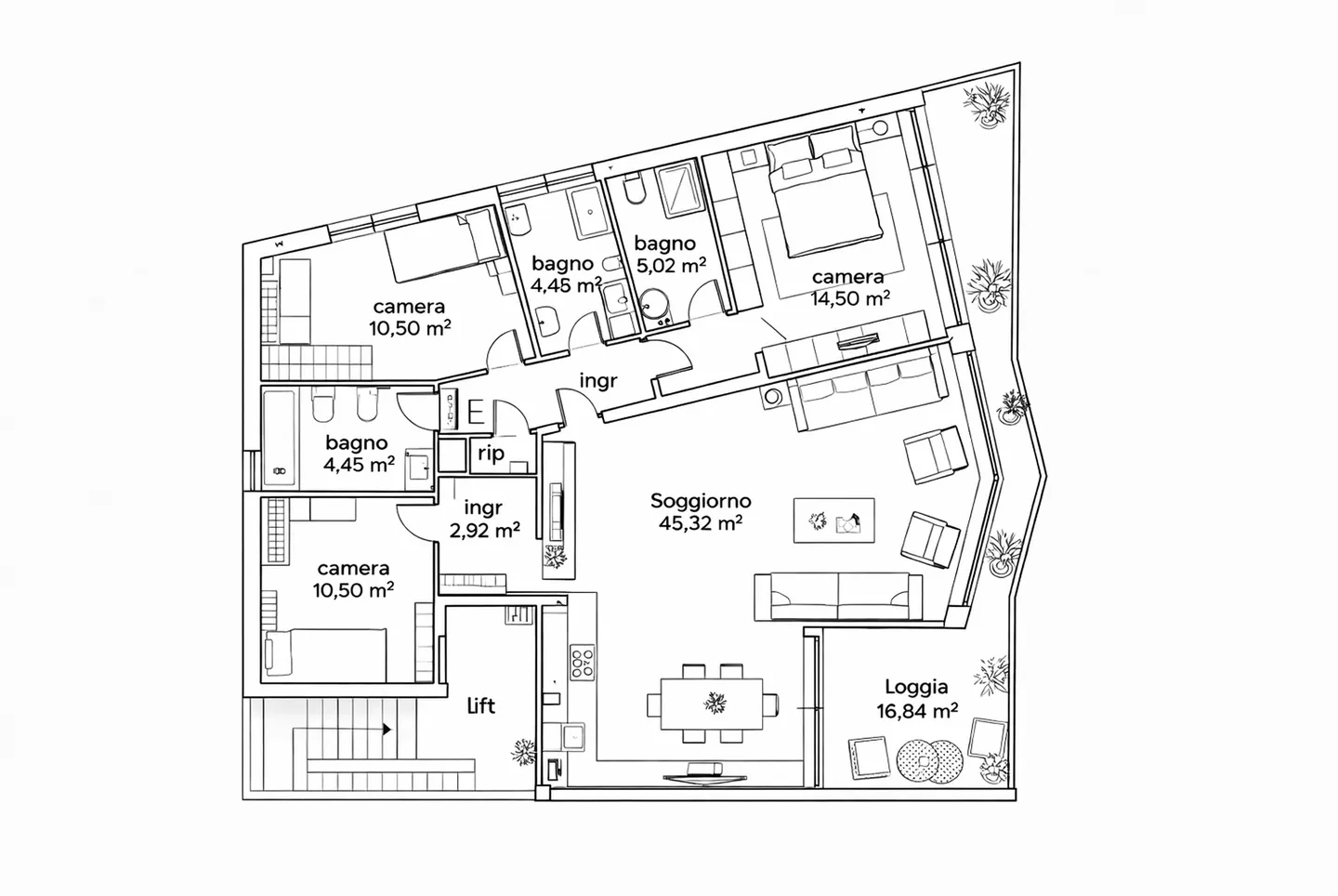 Charmante Wohnung mit Seeblick - Foto 7 von 7