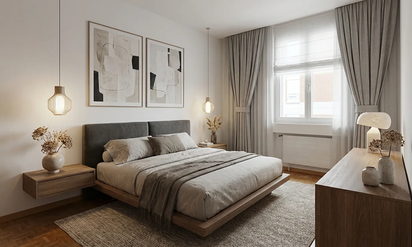 BRIGHT 2.5 ROOMS WITH BALCONY AND PARKING SPACE IN LUGANO - Photo 4 of 7