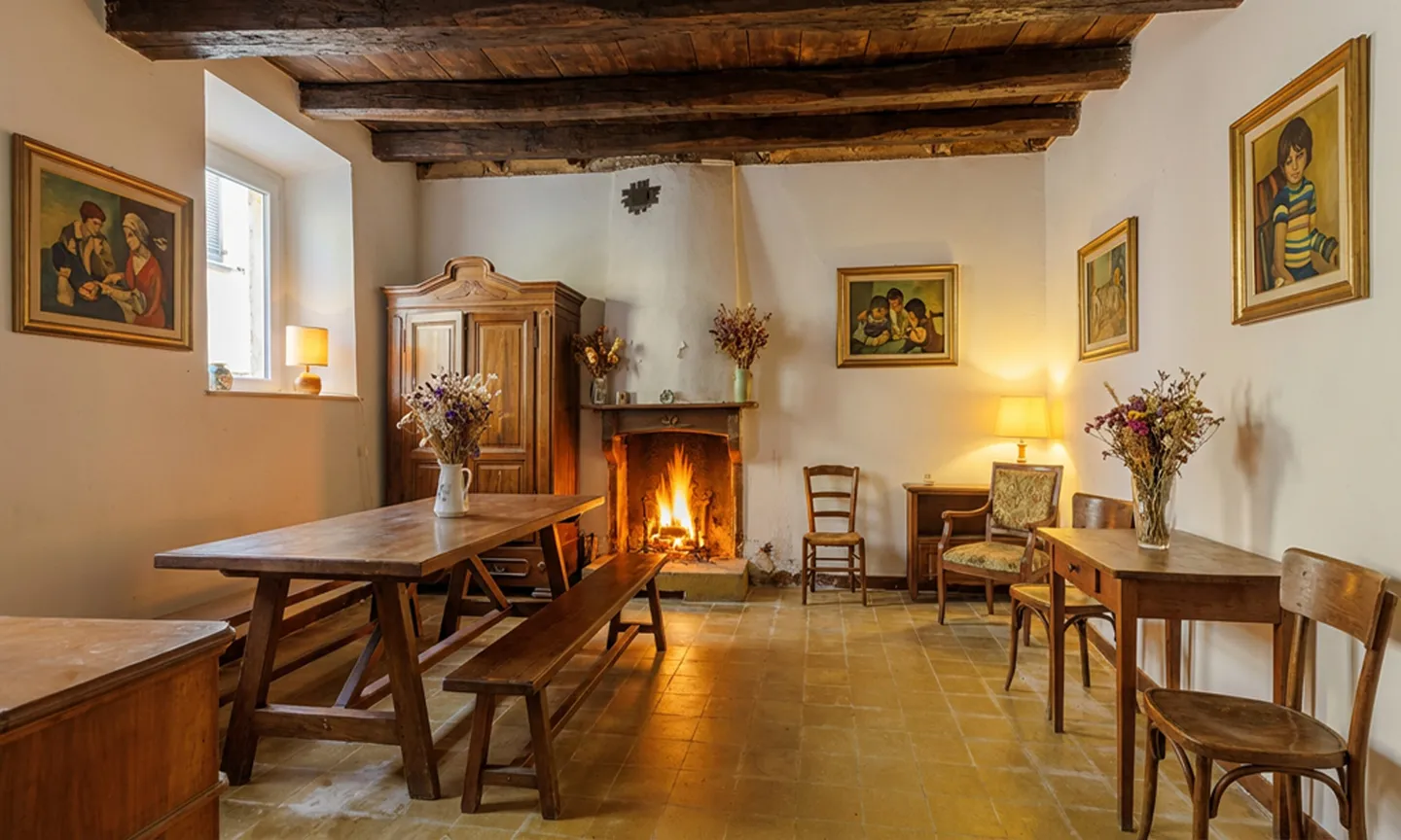 HISTORIC HOUSE RENOVATED WITH 4.5 ROOMS AND TERRACE IN BESAZIO - Photo 8 of 9