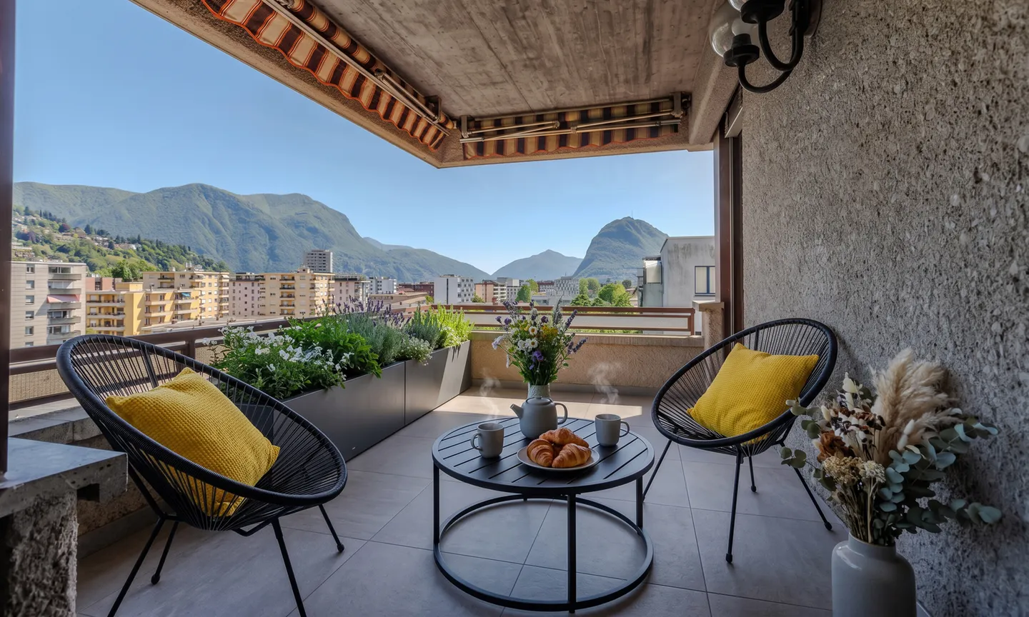AMPIO APPARTAMENTO 5.5 LOCALI A POCHI PASSI DA LUGANO - Foto 3 von 9