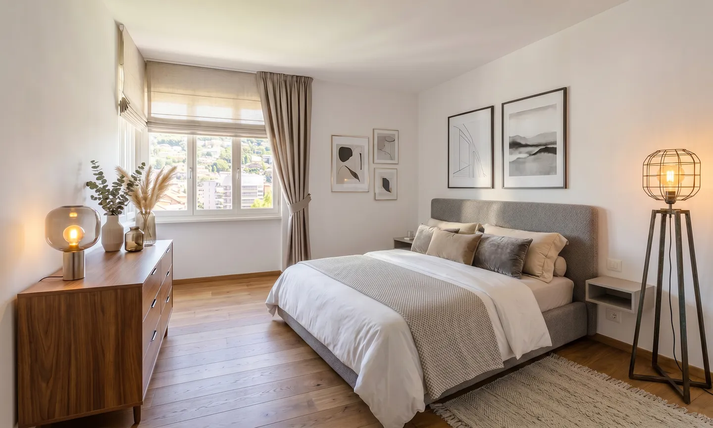 AMPIO APPARTAMENTO 5.5 LOCALI A POCHI PASSI DA LUGANO - Foto 7 von 9