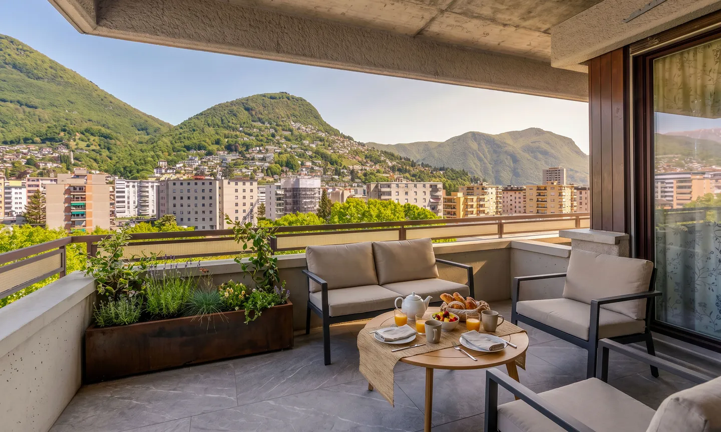 AMPIO APPARTAMENTO 5.5 LOCALI A POCHI PASSI DA LUGANO - Foto 9 von 9