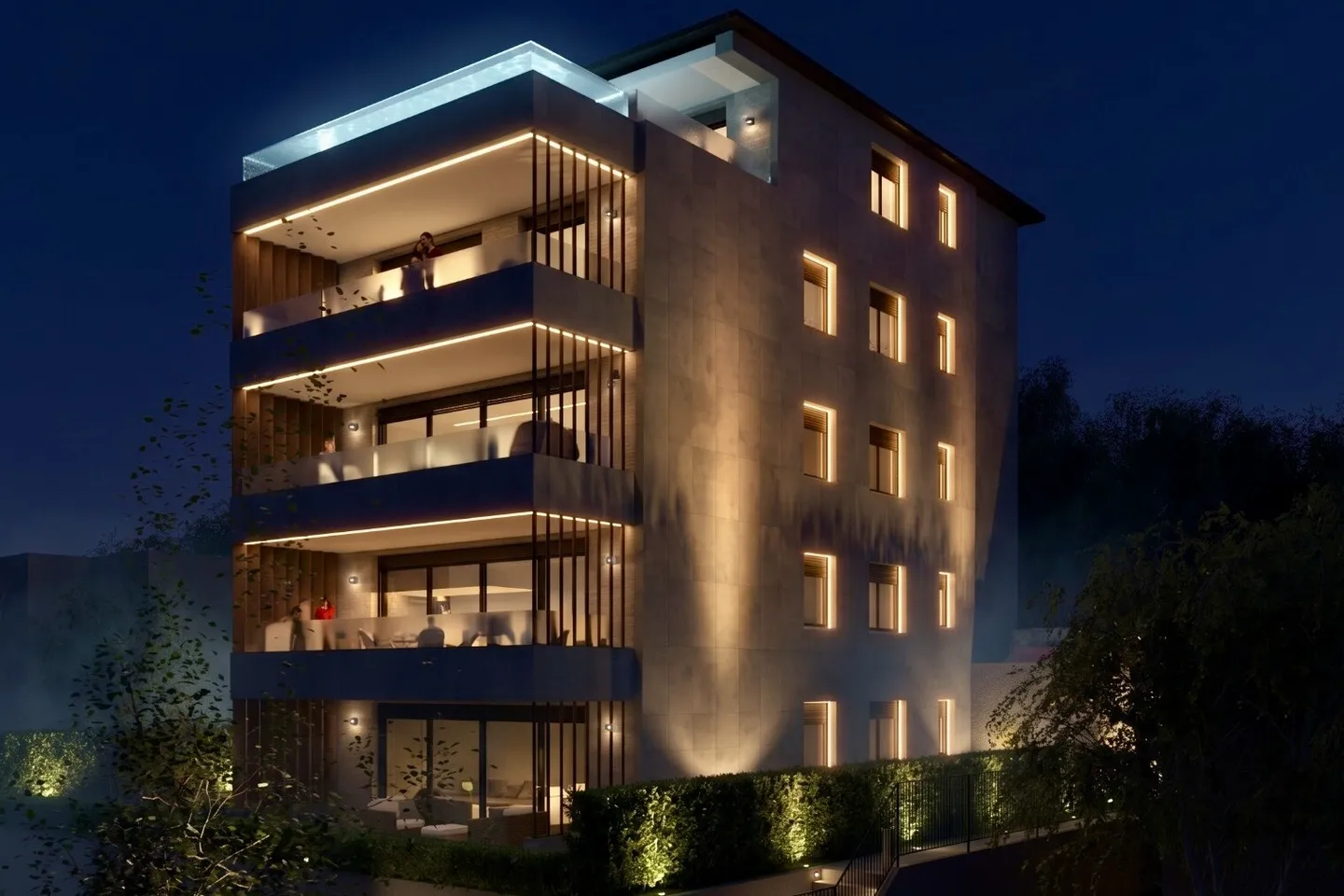 NUOVI MODERNI 4.5 LOCALI CON GIARDINO E VISTA LAGO A MELIDE - Foto 7 von 10