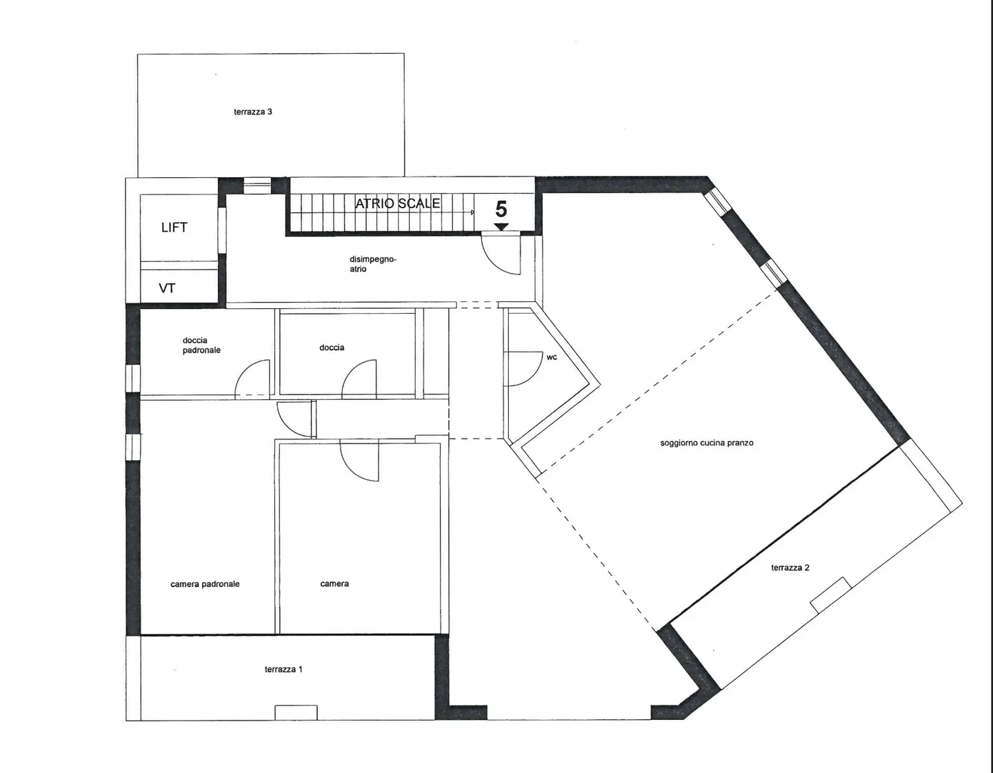 Penthouse exclusif et nouveau de 3,5 pièces avec vue sur le lac à Ponte Tresa - Photo 11 sur 11