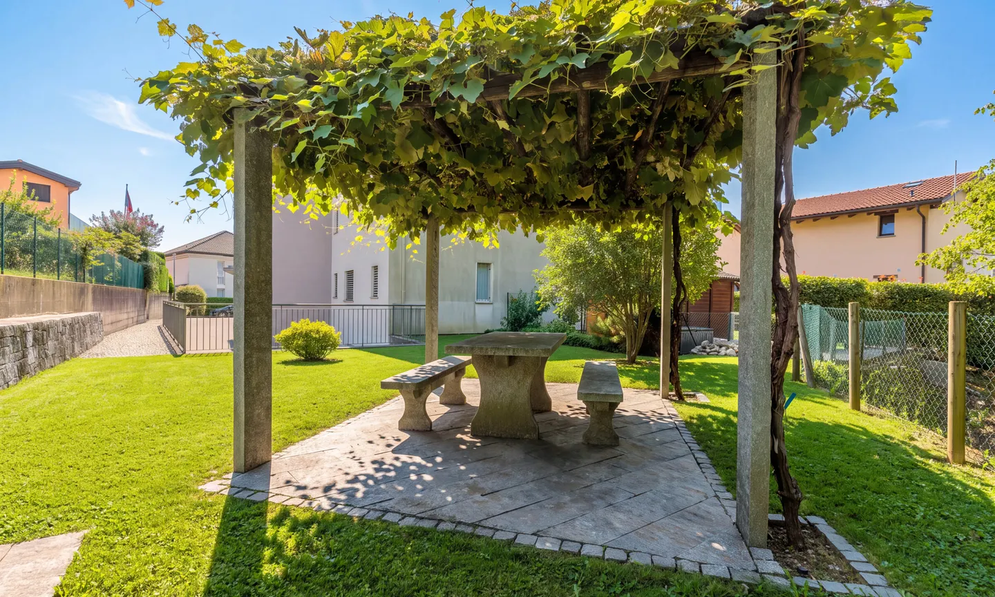 Attico moderno con terrazza a Villa Luganese - Foto 13 di 13