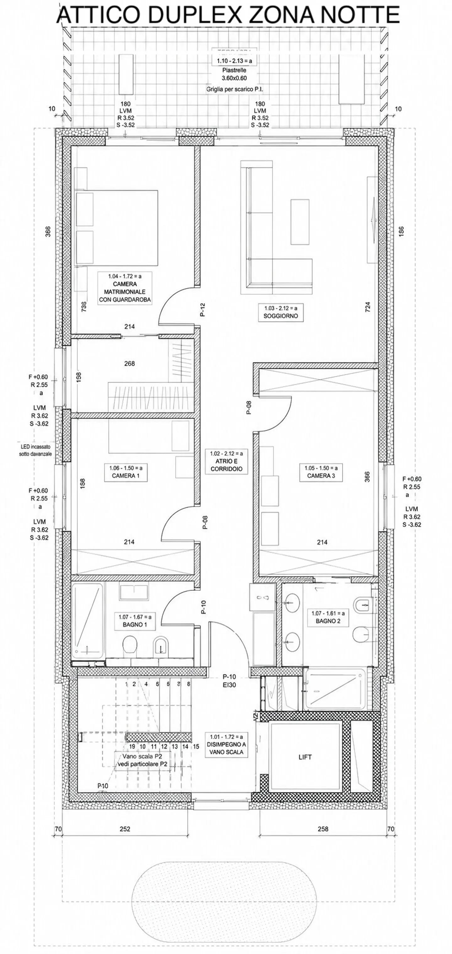 SUPER ATTICO DUPLEX 6.5 VISTA LAGO IN COSTRUZIONE A MELIDE - Photo 7 sur 8