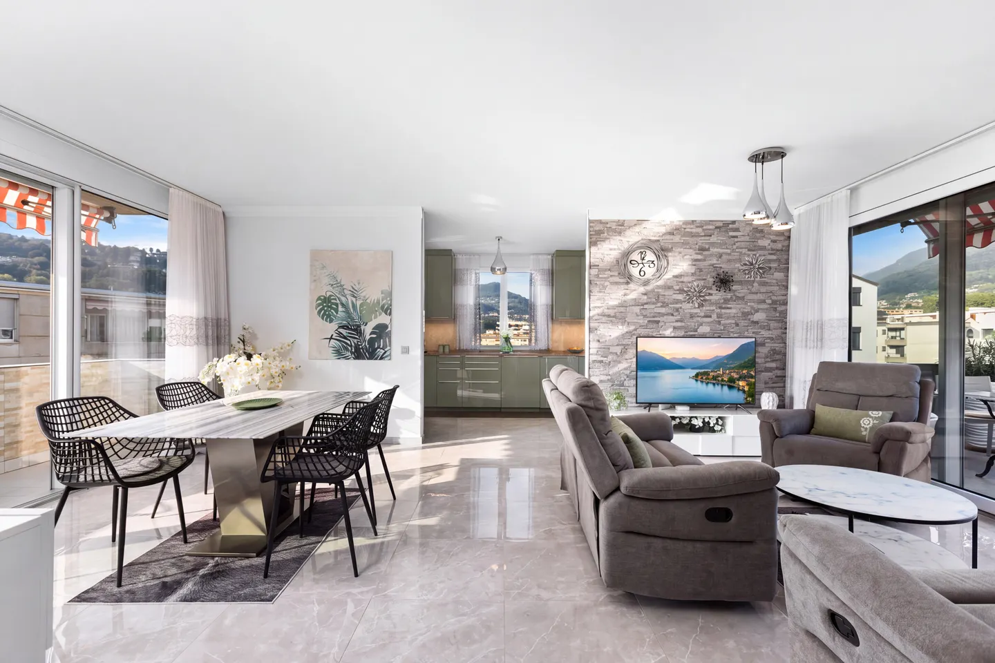 Penthouse Elegante a Viganello - Foto 1 di 12
