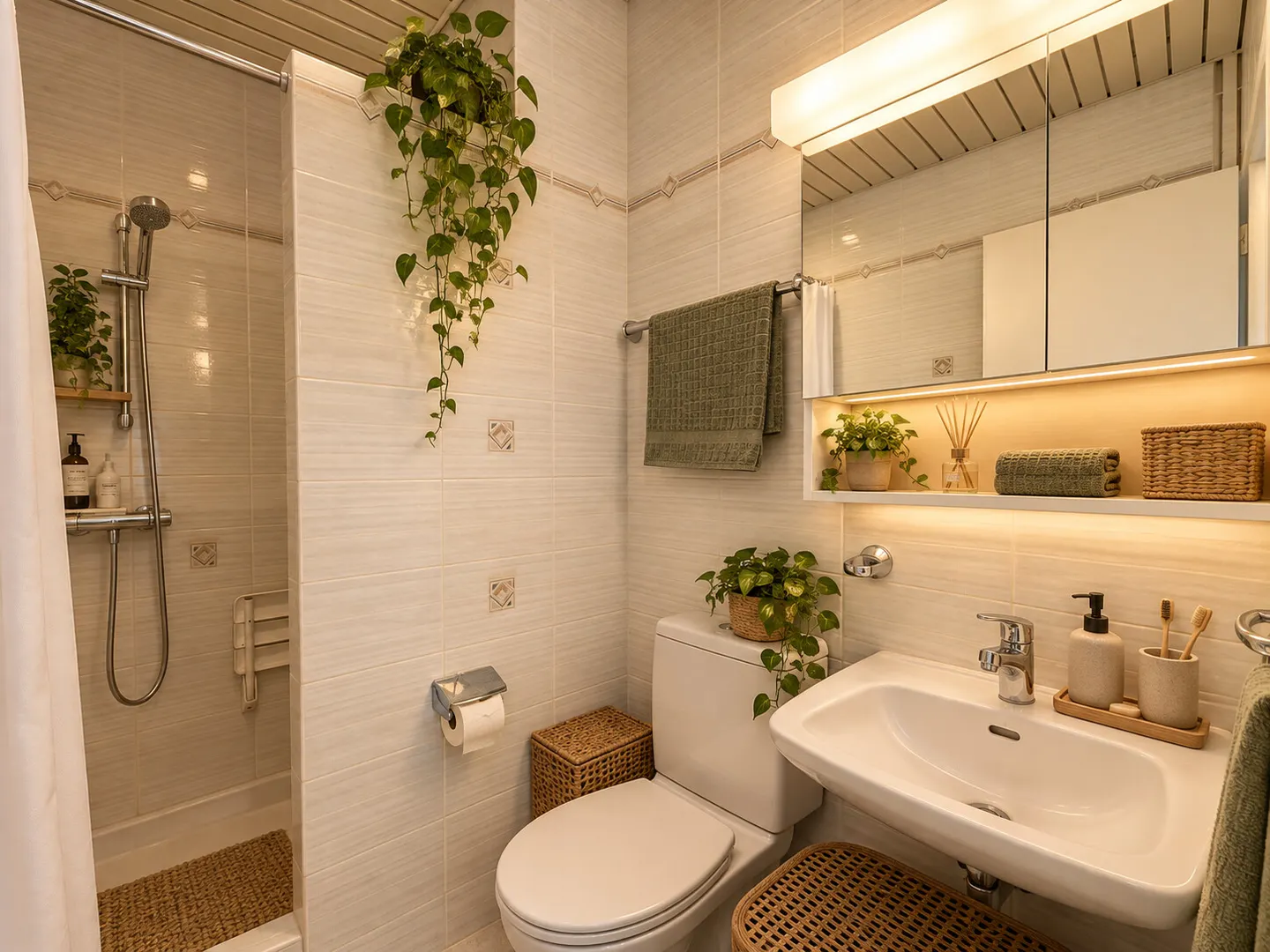 LARGE 5.5-ROOM APARTMENT WITH TERRACE IN GENTILINO - Photo 7 of 9