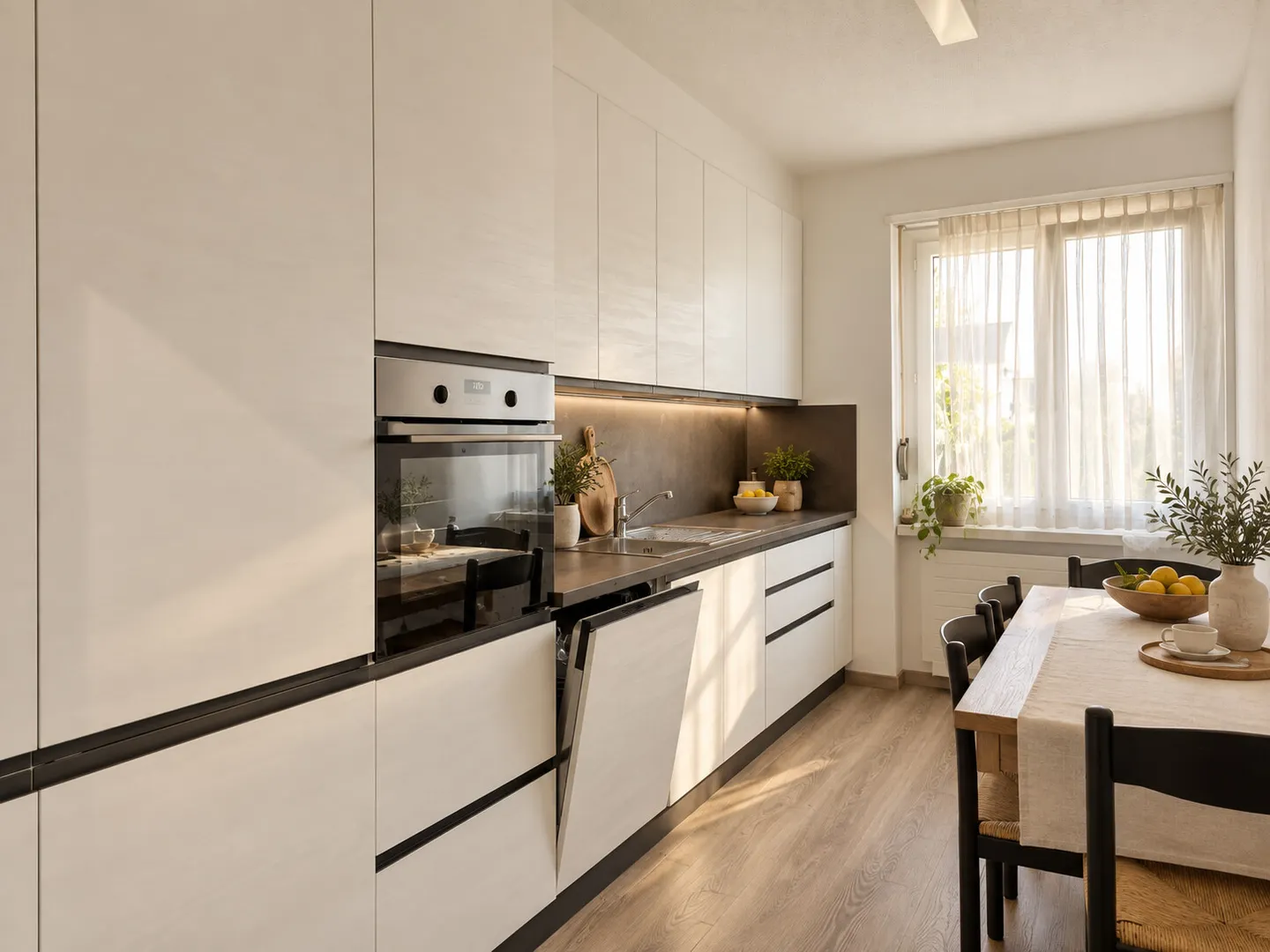 LARGE 5.5-ROOM APARTMENT WITH TERRACE IN GENTILINO - Photo 5 of 9
