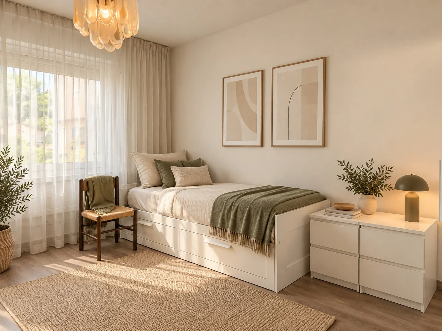 LARGE 5.5-ROOM APARTMENT WITH TERRACE IN GENTILINO - Photo 6 of 9