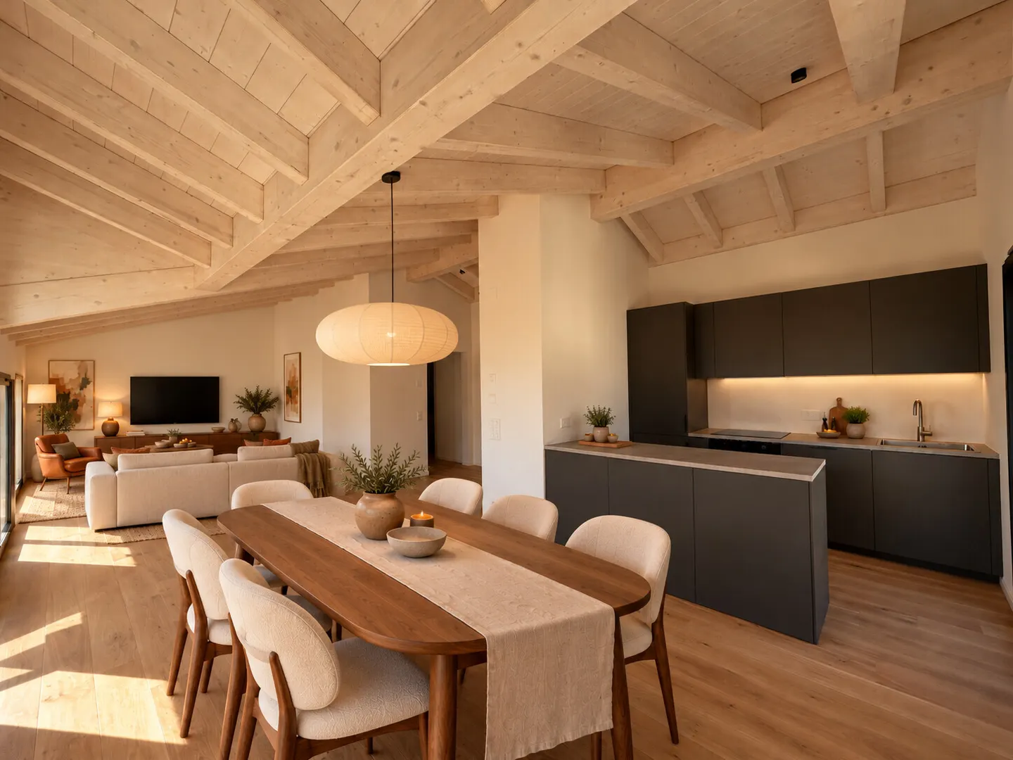 STUNNING PENTHOUSE WITH LAKE VIEW IN NEW CONSTRUCTION IN MASSAGNO - Photo 2 of 13
