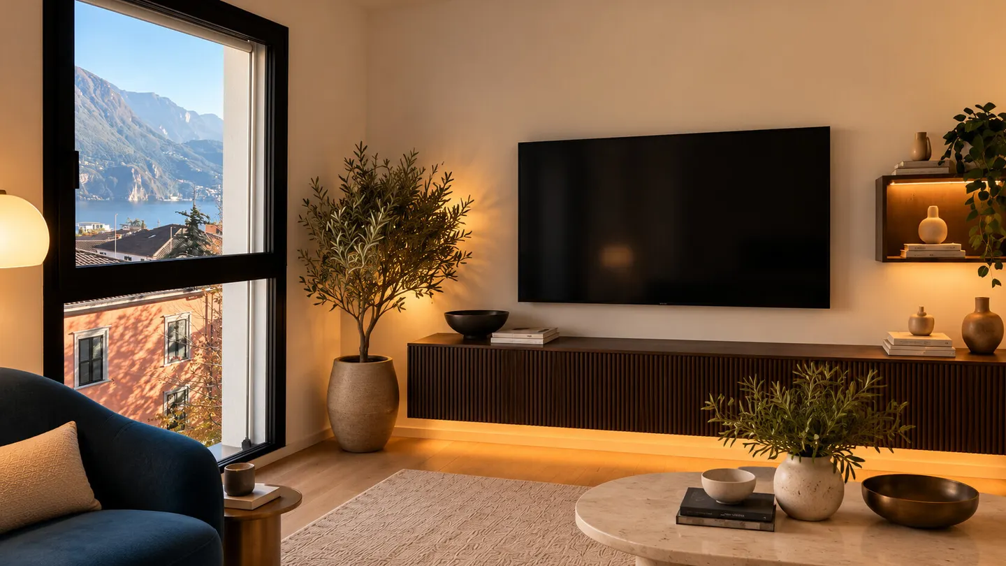 Exclusive 3.5 Room Apartment with Lake View in Massagno - Photo 5 of 13