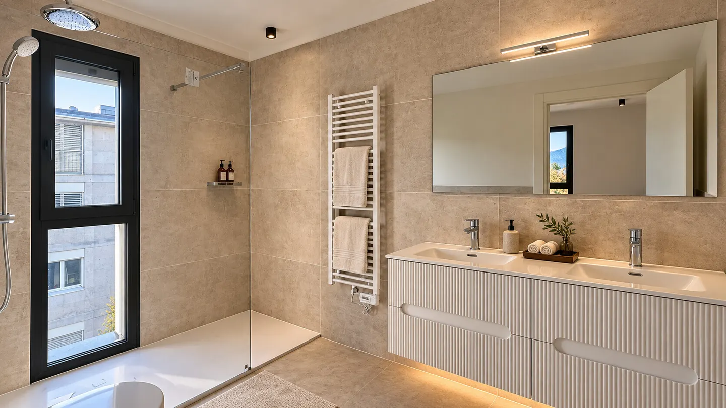 Exclusive 3.5 Room Apartment with Lake View in Massagno - Photo 10 of 13